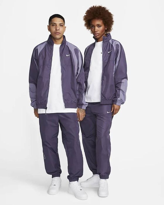 Nike Nike purple nocta tracksuit set | Grailed