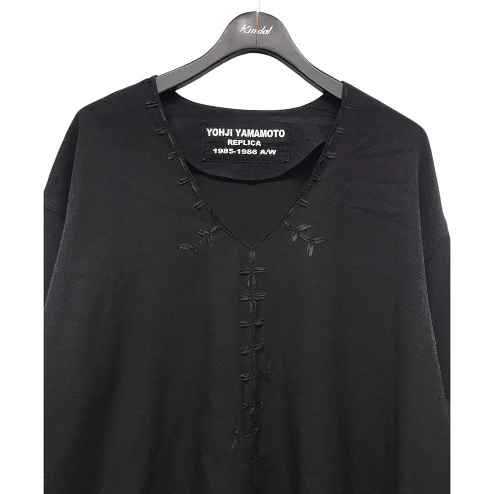 Yohji Yamamoto Yohji Yamamoto pour homme Embroidery Tunic Shirt Size US L / EU 52-54 / 3 - 7 Thumbnail