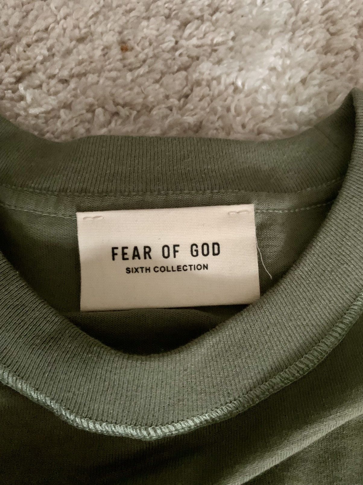 Fear of God Fear of God 6th Collection FG Tee Size US L / EU 52-54 / 3 - 3 Thumbnail