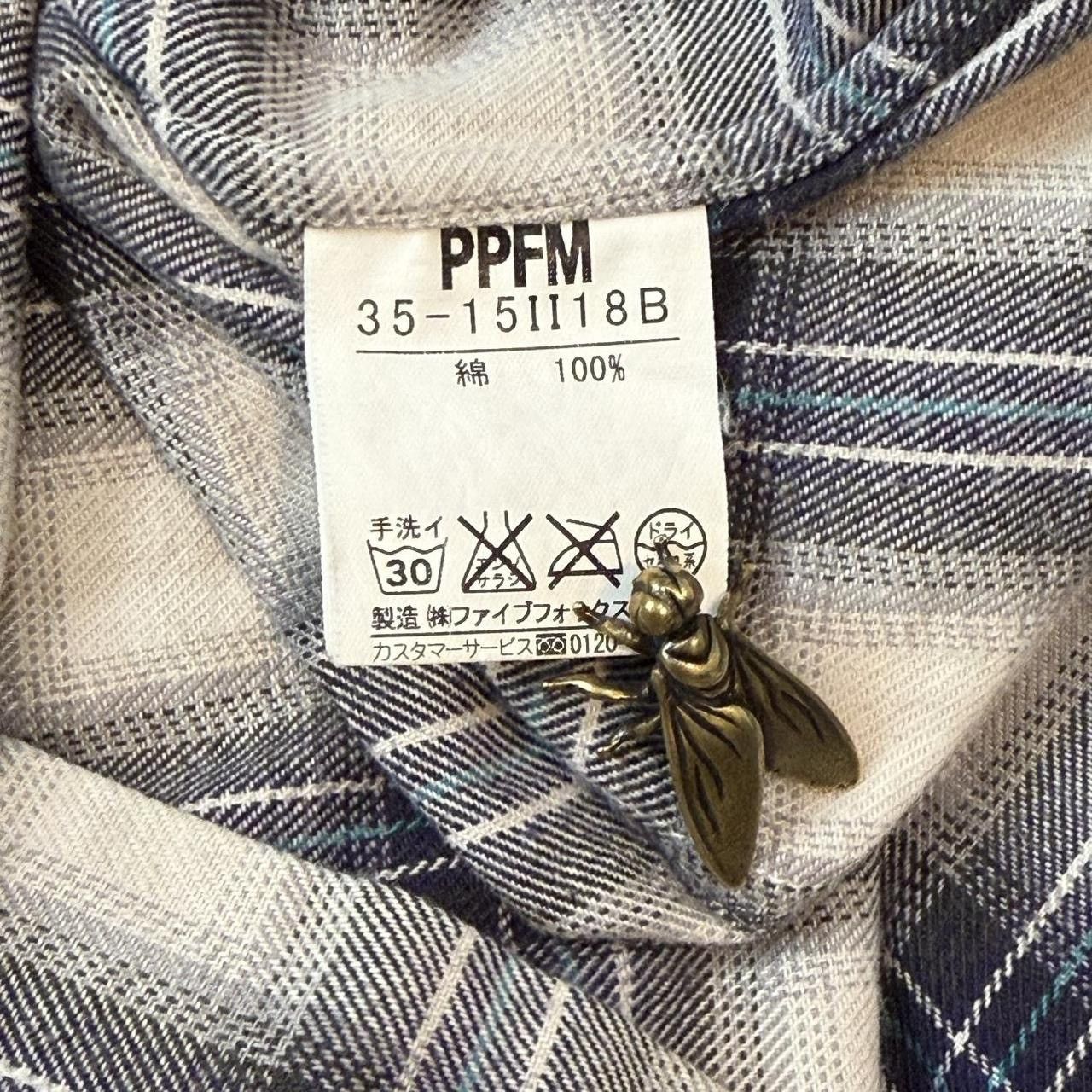 PPFM PPFM Checkered Flannel Shirt y2k ‘Yellow Riot’ Size US L / EU 52-54 / 3 - 8 Thumbnail