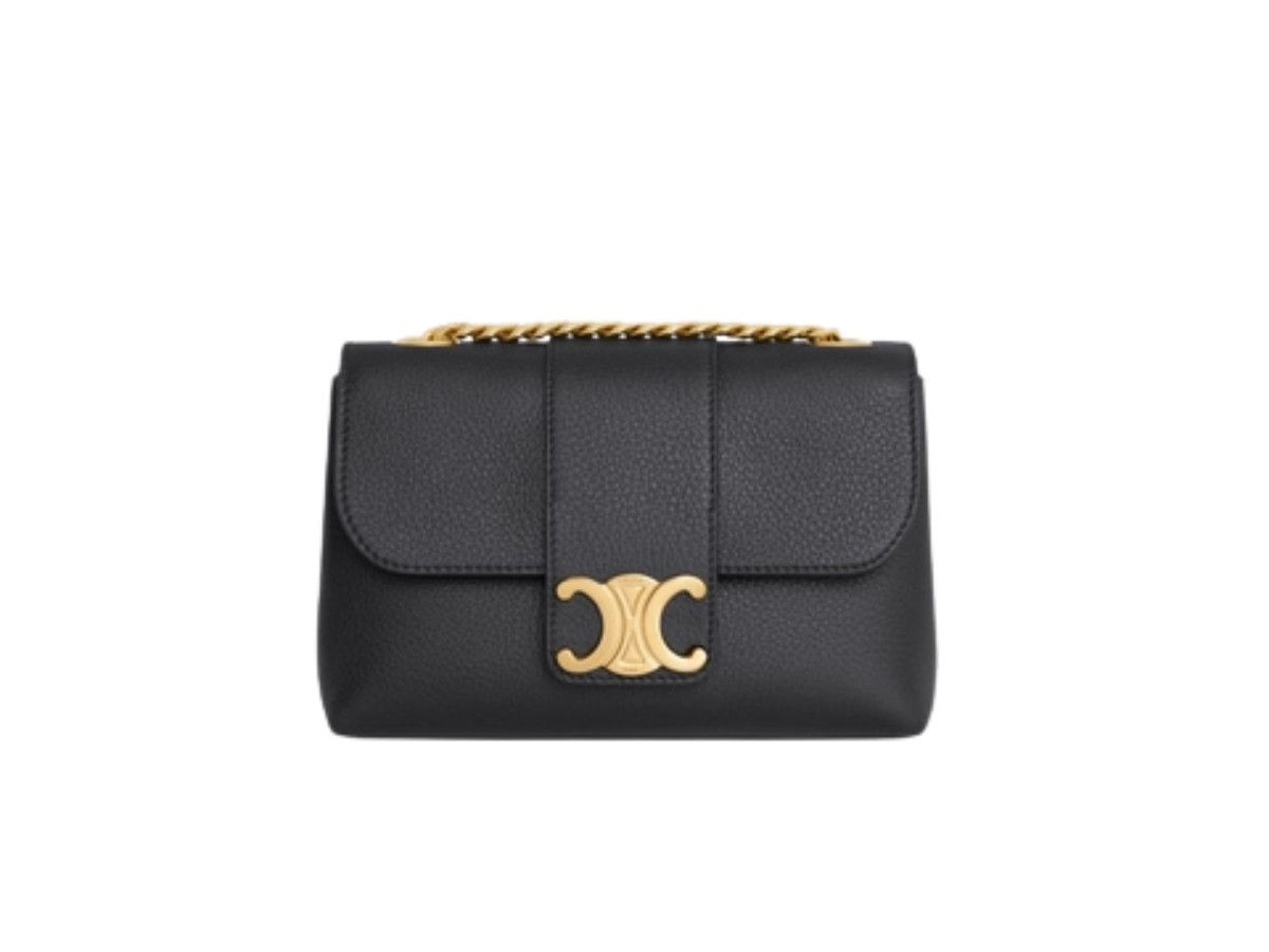Celine o1w1db10426 Size: OS/Teen Victoire Bag in Black Size ONE SIZE - 1 Thumbnail