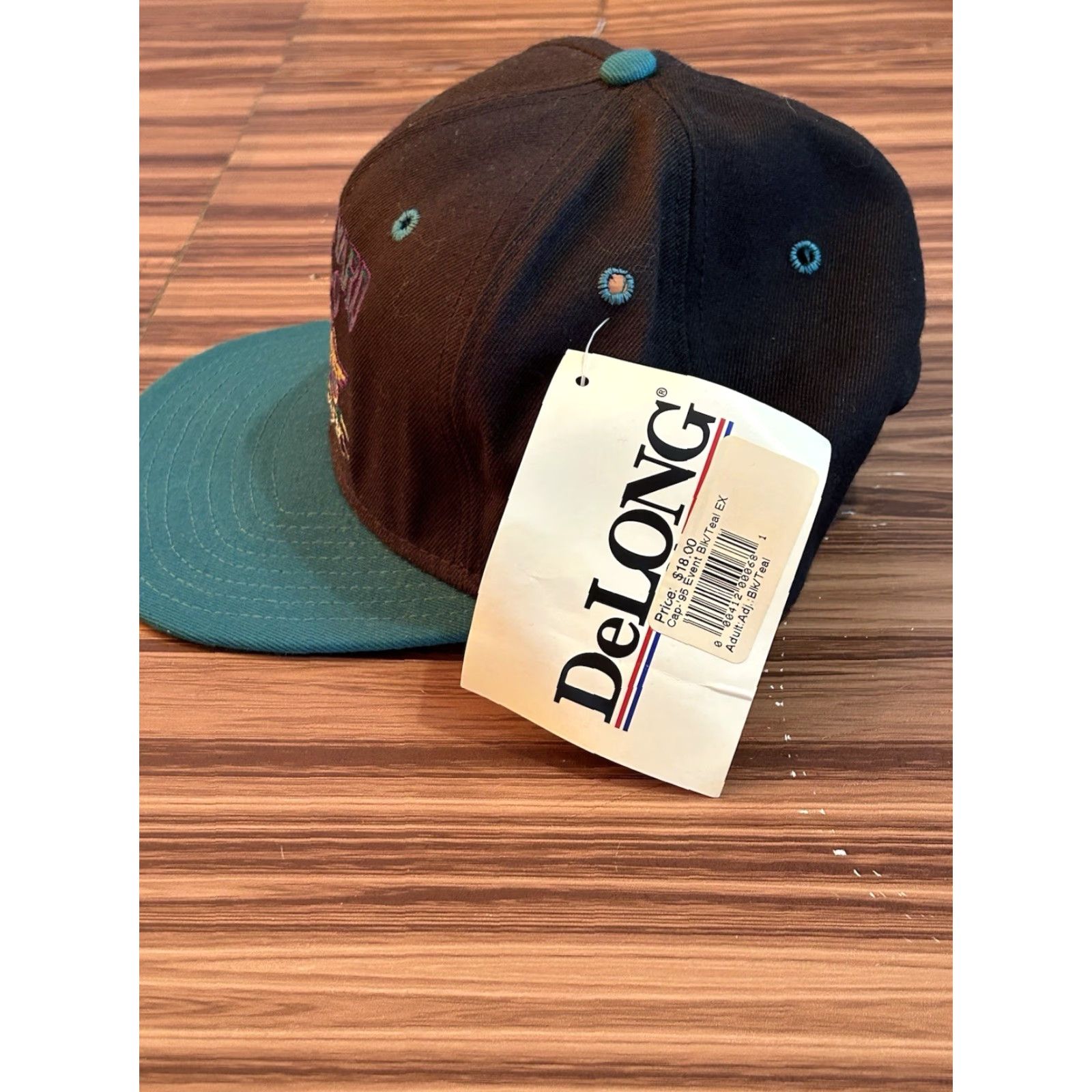 Logo 7 VINTAGE Brickyard 400 Hat August 5 1995 NWT Logo 7 Black One Size Mens Size ONE SIZE - 3 Thumbnail