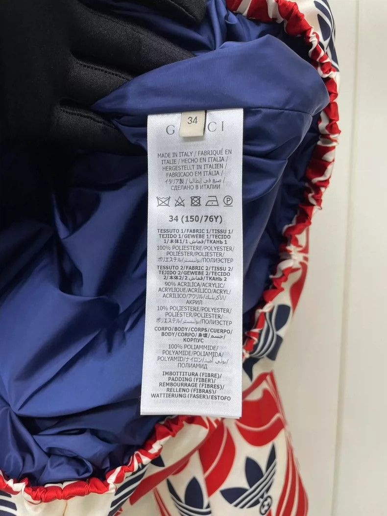 Gucci Gucci Co-branded lamb wool stitched cotton clothes jacket 2 Size XXS / US 00 / IT 34 - 7 Thumbnail