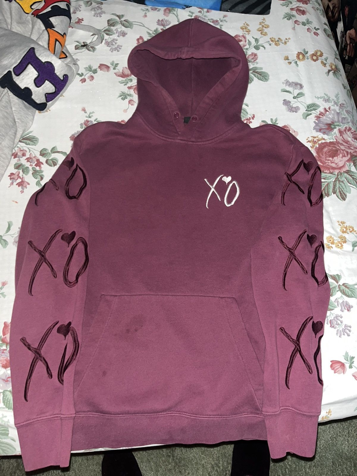 image of H&m x The Weeknd H&b Tigersnake Xo Hoodie in Purple, Men's (Size Medium)