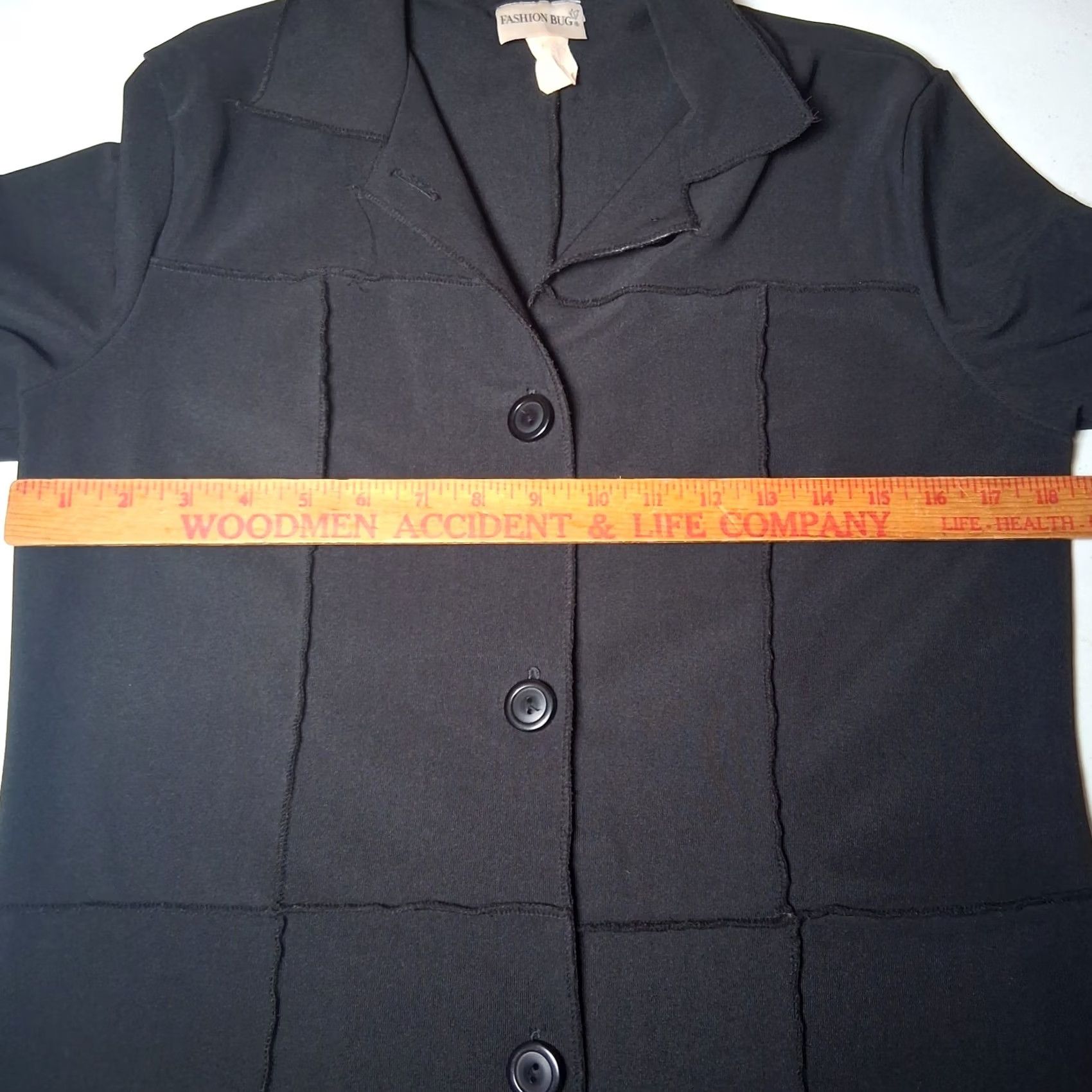 Vintage Vintage Y2K Fashion Bug Jacket Women Black Mid Length Whimsigoth Grunge Size M / US 6-8 / IT 42-44 - 4 Thumbnail