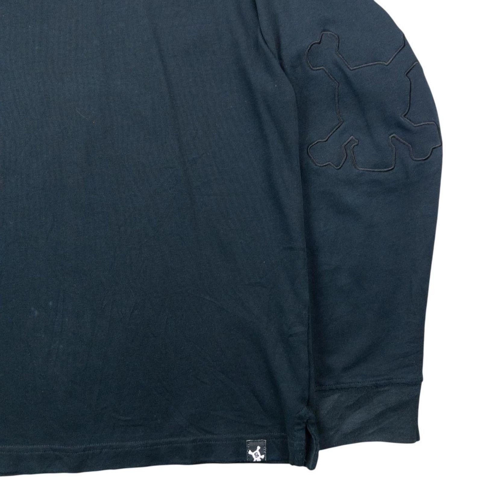 Stussy Vintage 2000s Stussy Embroidered Skull Jumper Size M Size US M / EU 48-50 / 2 - 4 Thumbnail
