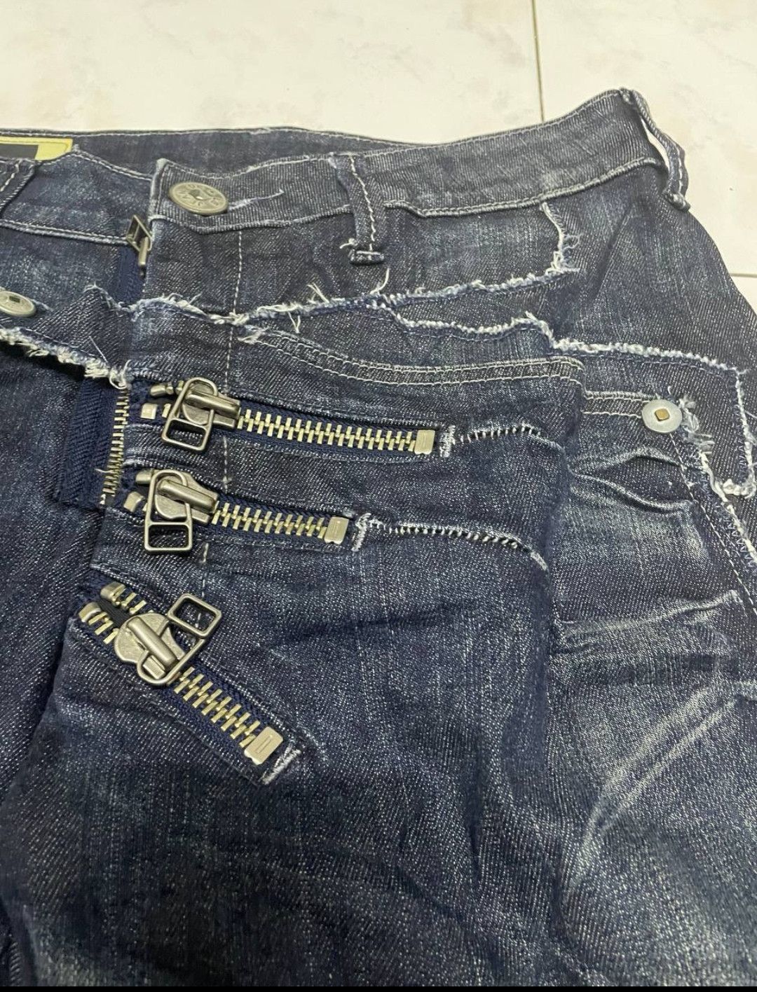 Marithe + Francois Girbaud Marithe Francois girbaud punk design jeans Size US 30 / EU 46 - 3 Thumbnail