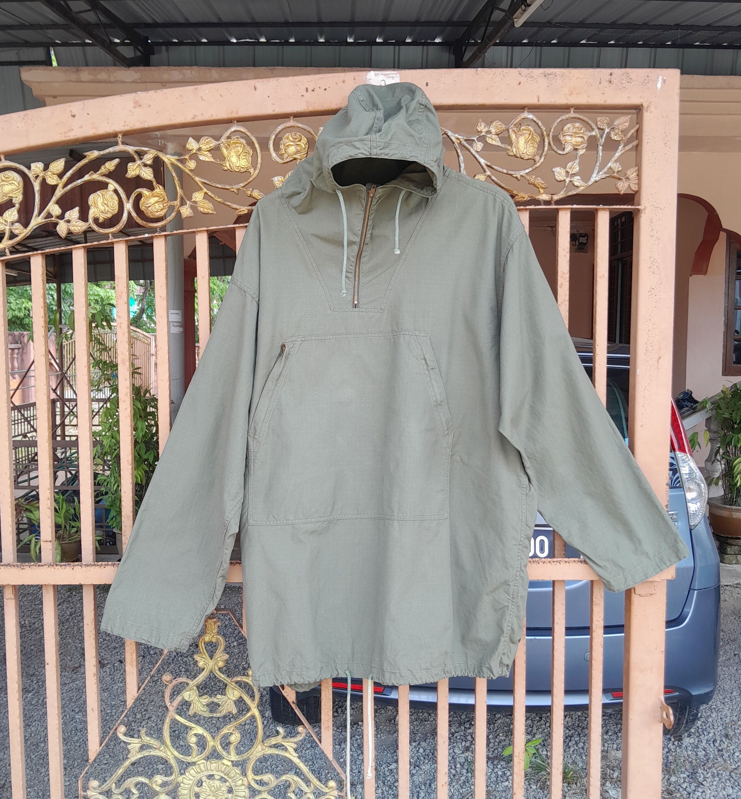Other Vtg CAB CLOTHING Olive Ripstop Anorak Parka Scovill Zipper Size US M / EU 48-50 / 2 - 2 Thumbnail
