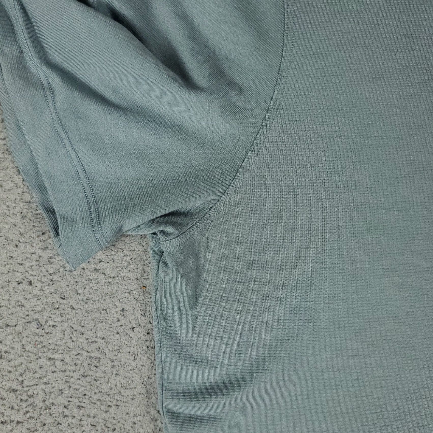 Lululemon Lululemon Polo Shirt Mens Small Blue/Gray Cotton Blend Short Sleeve Adult Size S Blue Polo Shirt Mens Size US S / EU 44-46 / 1 - 3 Thumbnail