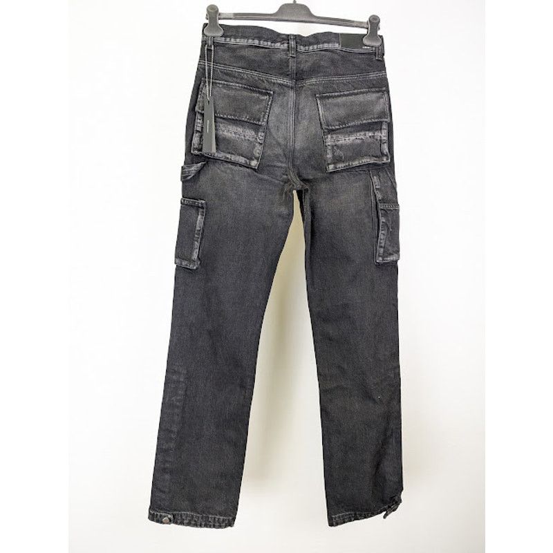 Amiri o1rshd1 Stack Workman Jeans in Aged Black Size US 30 / EU 46 - 12 Thumbnail