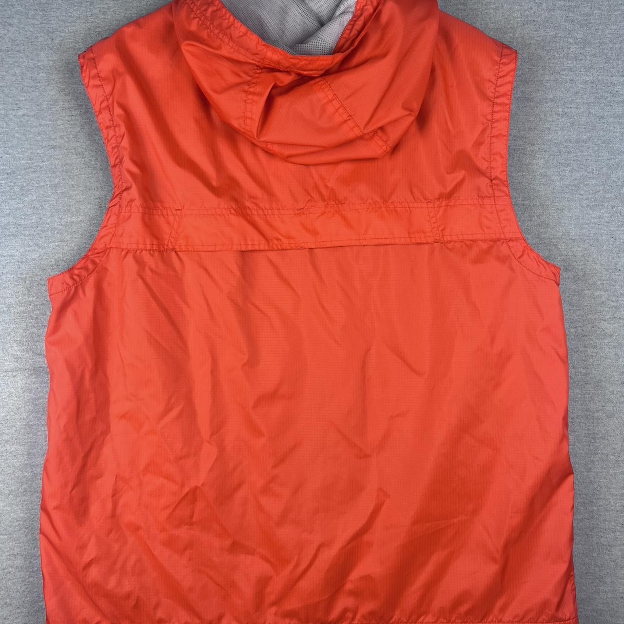 Gap Vintage Gap Nylon Vest Hooded Full Zip Orange XL Streetwear Size US XL / EU 56 / 4 - 4 Thumbnail