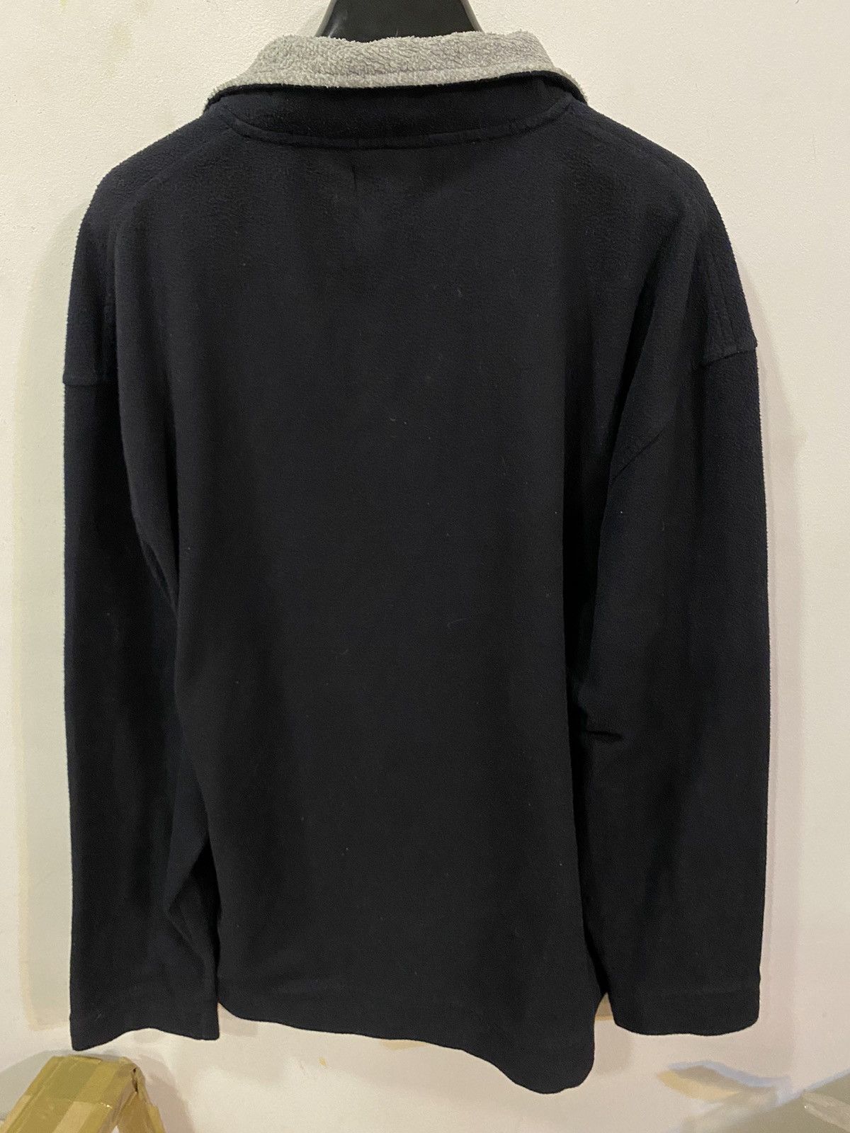 Yves Saint Laurent Fleece YSL Sweatshirt 1/4 Zip Big Logo YSL Sweater Polar Size US XL / EU 56 / 4 - 11 Thumbnail