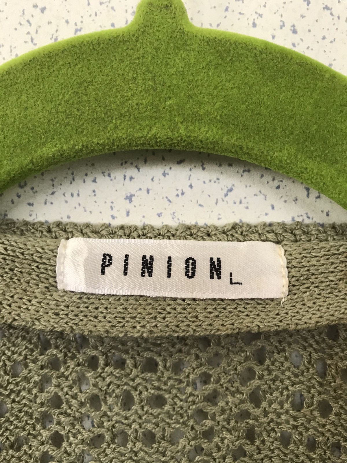Vintage 🌿 Pinion Olive Knit Cardigan - Size L 🌿 Size US L / EU 52-54 / 3 - 15 Thumbnail