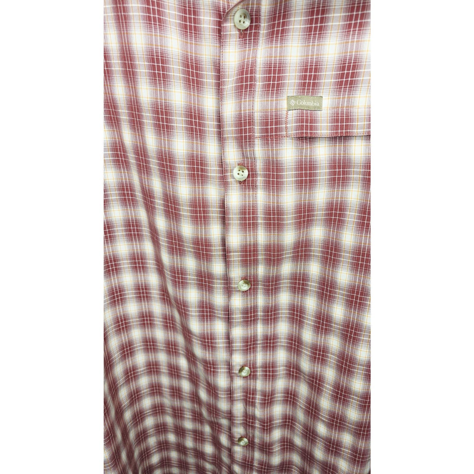 Columbia Columbia Omni Shield Brown Plaid Button Up Shirt Casual Size US XL / EU 56 / 4 - 7 Thumbnail
