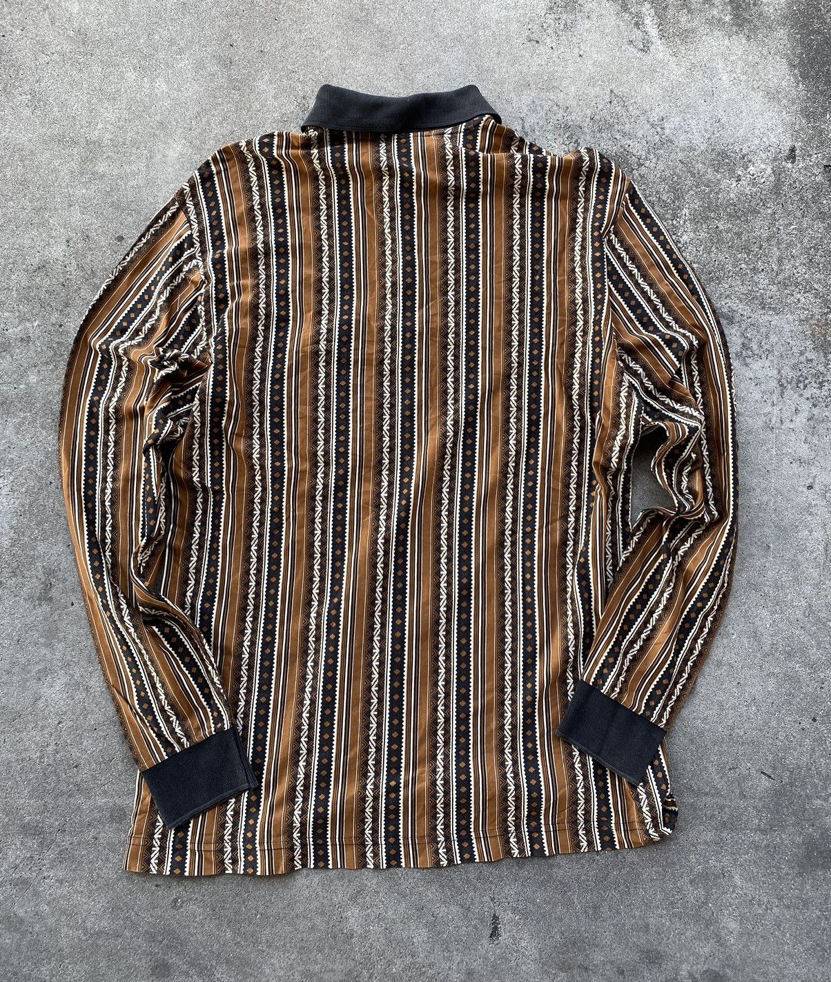 Versace Vintage Versace Polo Shirt Size US L / EU 52-54 / 3 - 6 Thumbnail