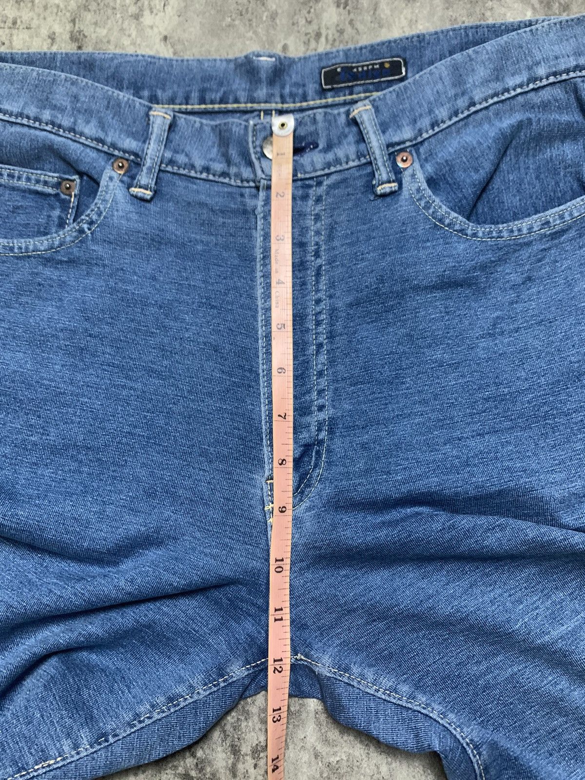 Japanese Brand Vintage 45rpm Studio Soft Denim Wide Pant Size US 32 / EU 48 - 21 Thumbnail