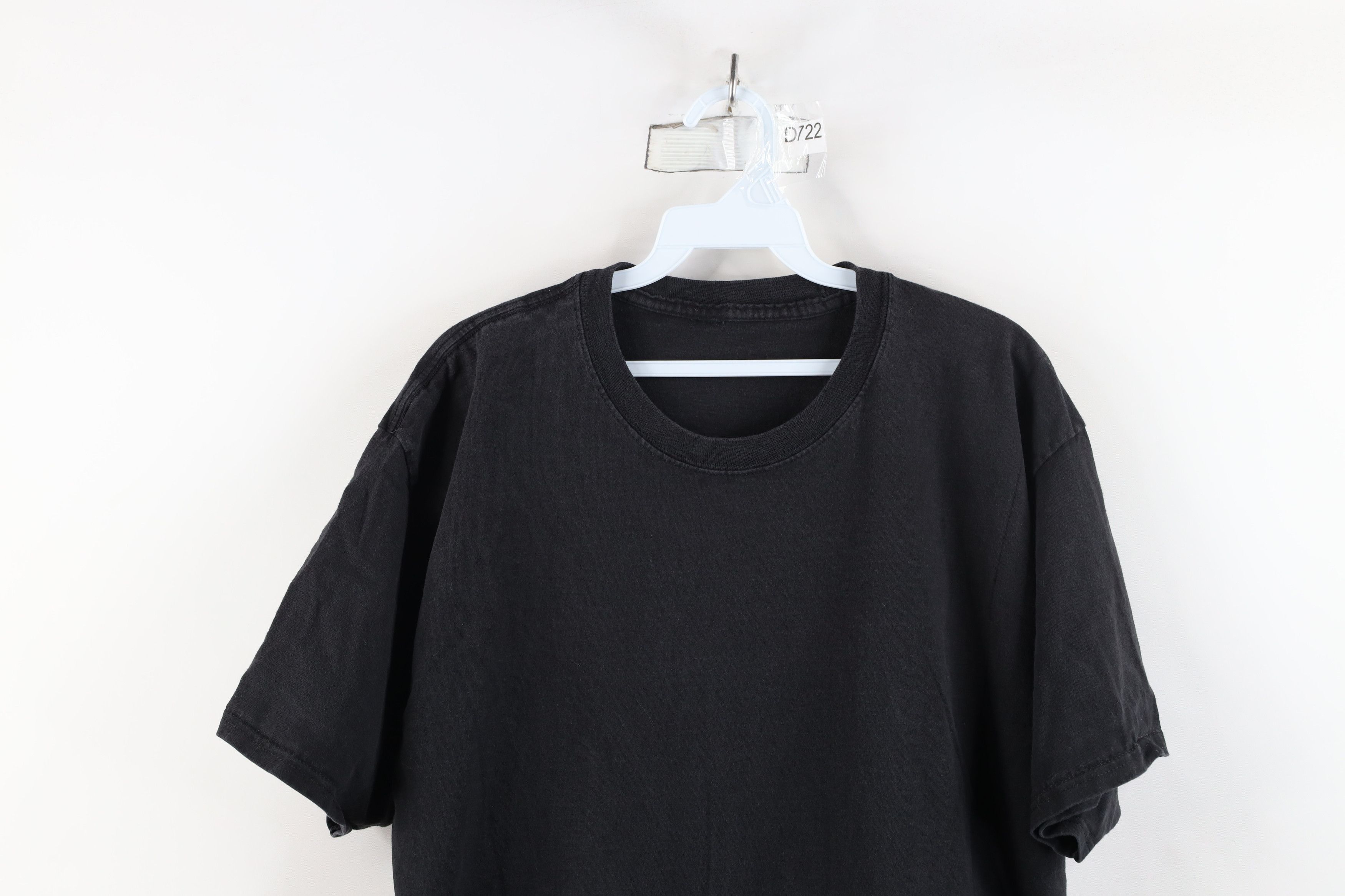 Vintage Vintage 90s Streetwear Cotton Short Sleeve T-Shirt Black Size US L / EU 52-54 / 3 - 2 Thumbnail