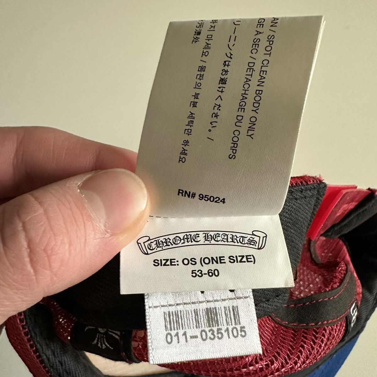 Chrome Hearts Chrome Hearts CH Trucker Hat Cap Size ONE SIZE - 8 Thumbnail