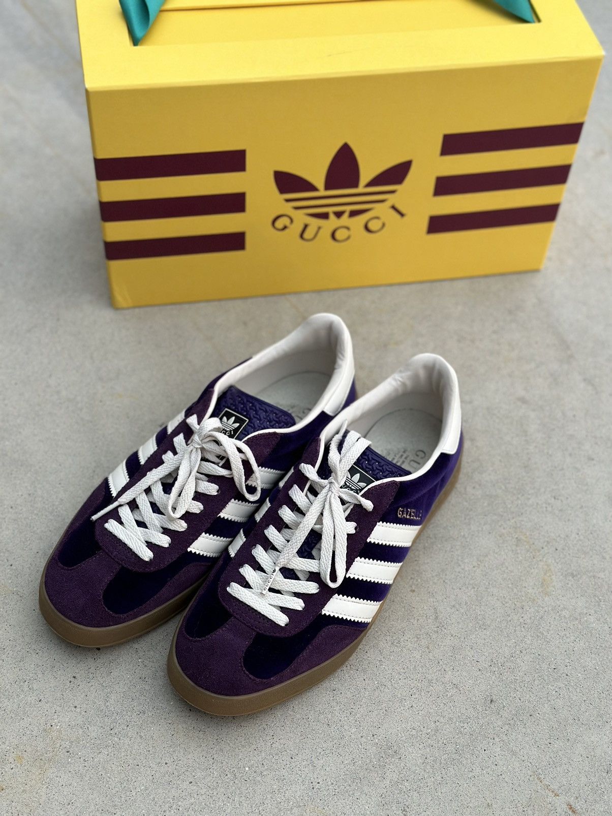 adidas gazelle silver green womens Gucci x Adidas Gazelle Beige GG Monogram