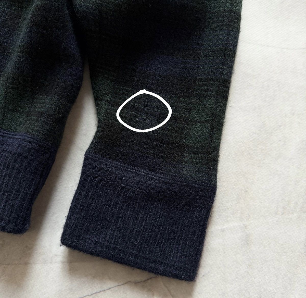 Ralph Lauren Polo Ralph Lauren Wool Checkered Green/Blue Cardigan RRL Size US XL / EU 56 / 4 - 7 Thumbnail