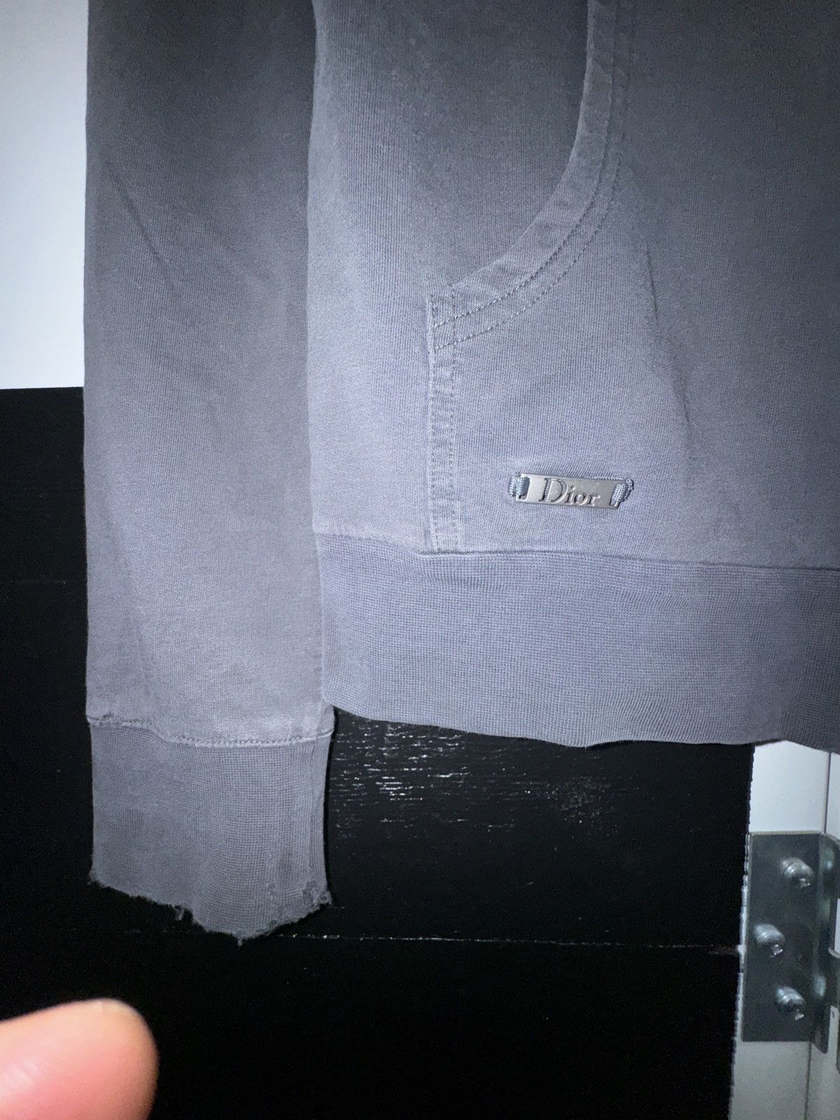 Dior 🩶Dior homme dark grey zip-up Size US M / EU 48-50 / 2 - 6 Thumbnail