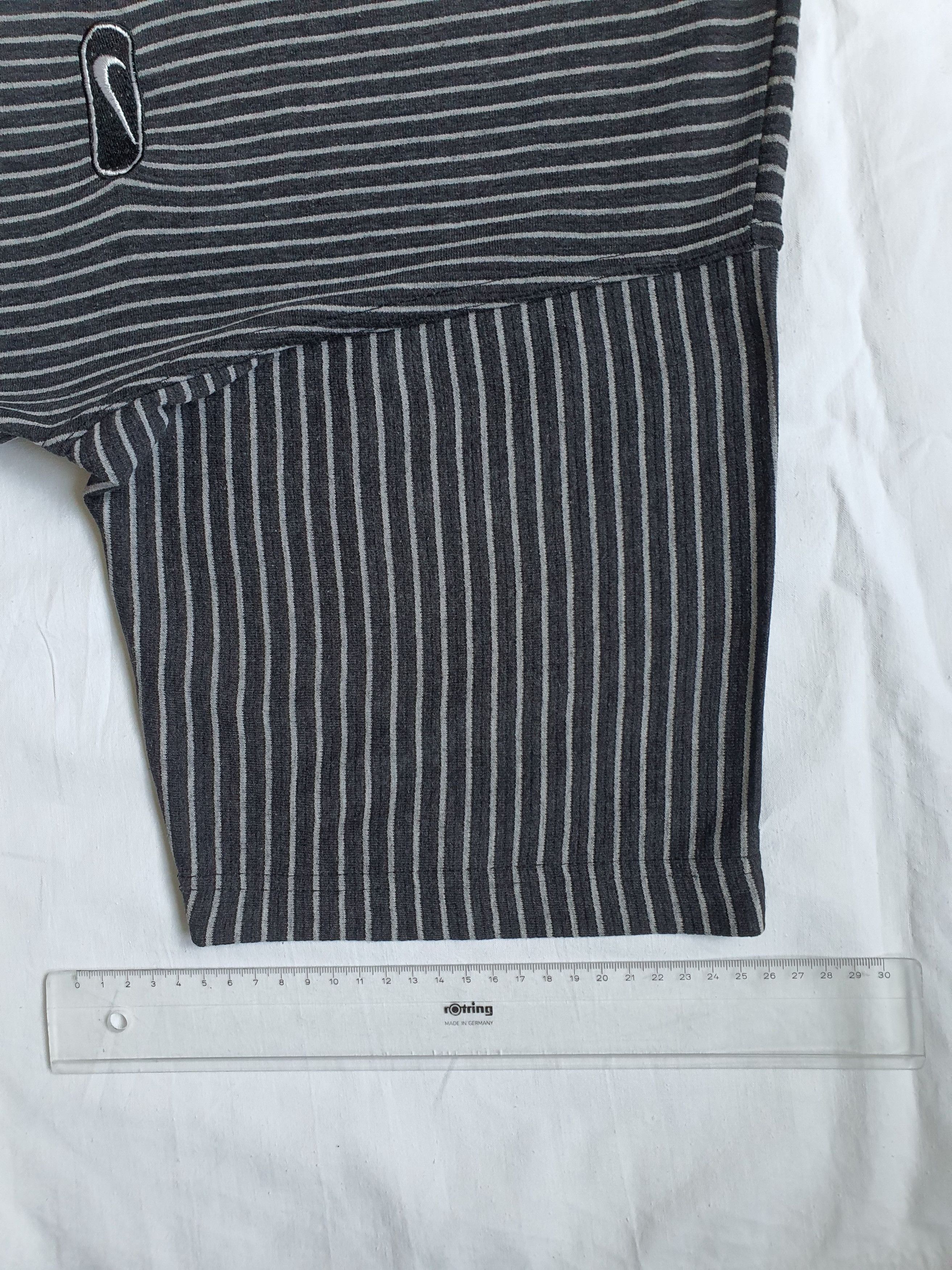 Nike Vintage (90s,00s, Y2K) Oversize Knitted Crew Neck Tee Size US XL / EU 56 / 4 - 8 Thumbnail