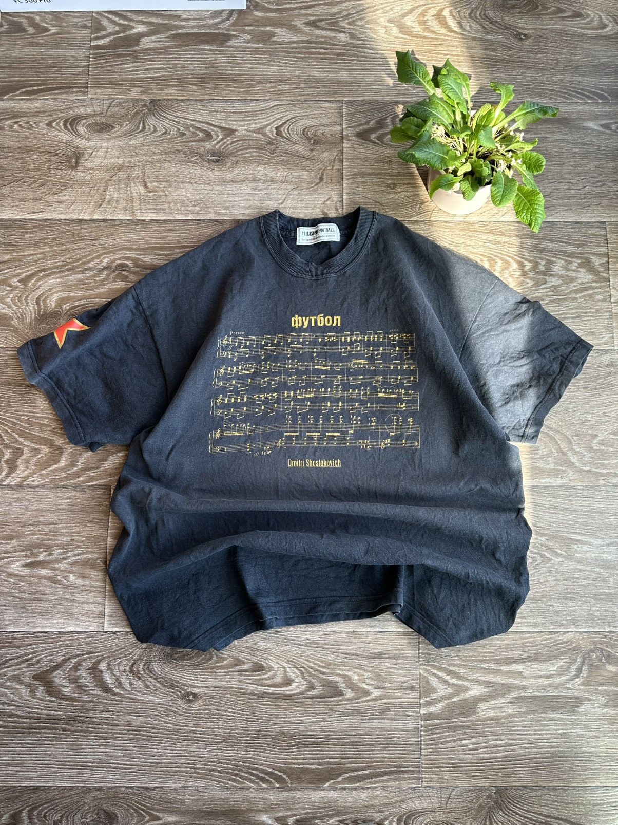 Vintage 🔥 Shostakovich Dmitri Football USSR Vintage Rare T Shirt Size US L / EU 52-54 / 3 - 2 Thumbnail