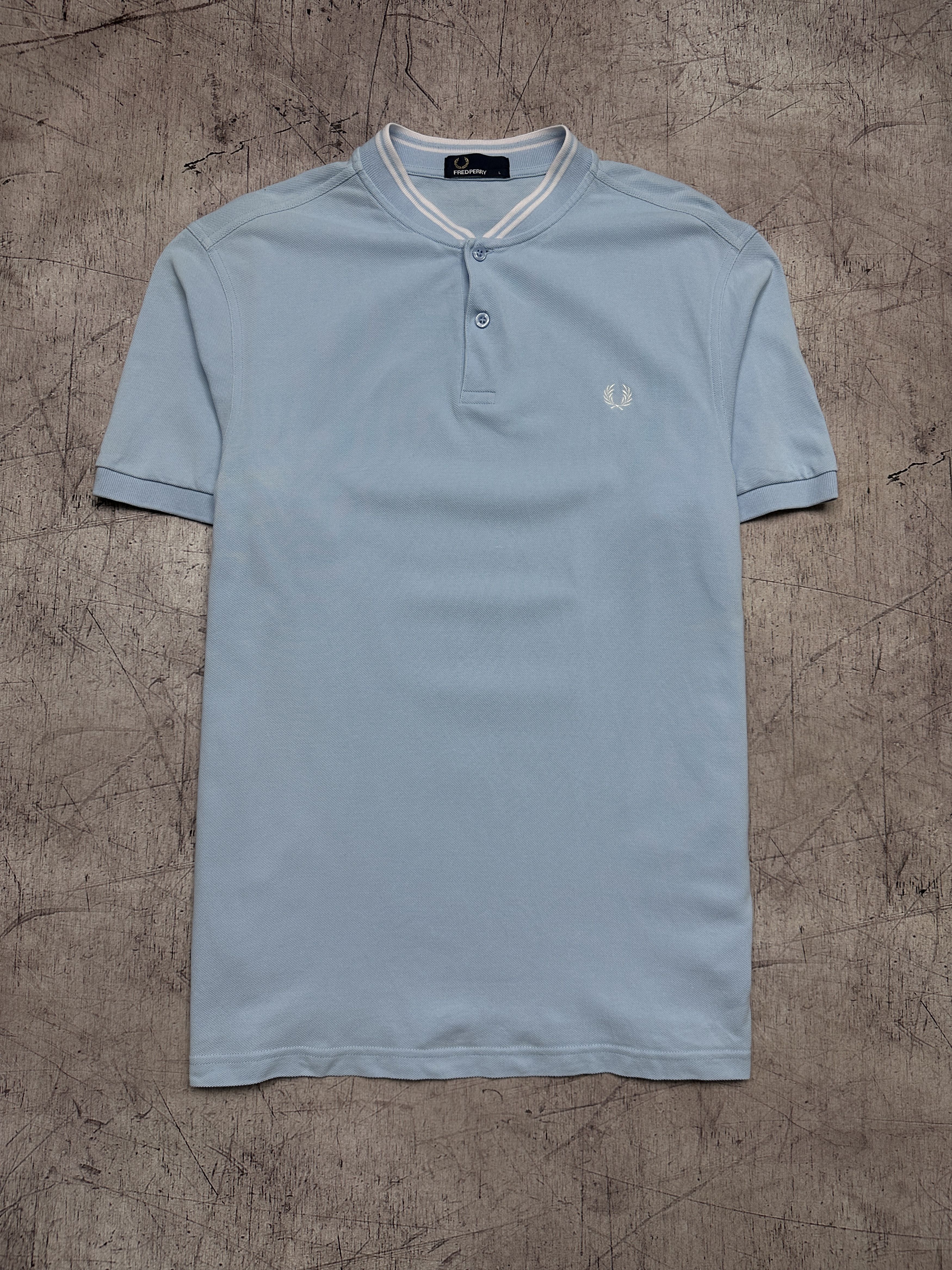 Fred Perry Fred Perry Mens Henley Polo Shirt Size US L / EU 52-54 / 3 - 1 Thumbnail