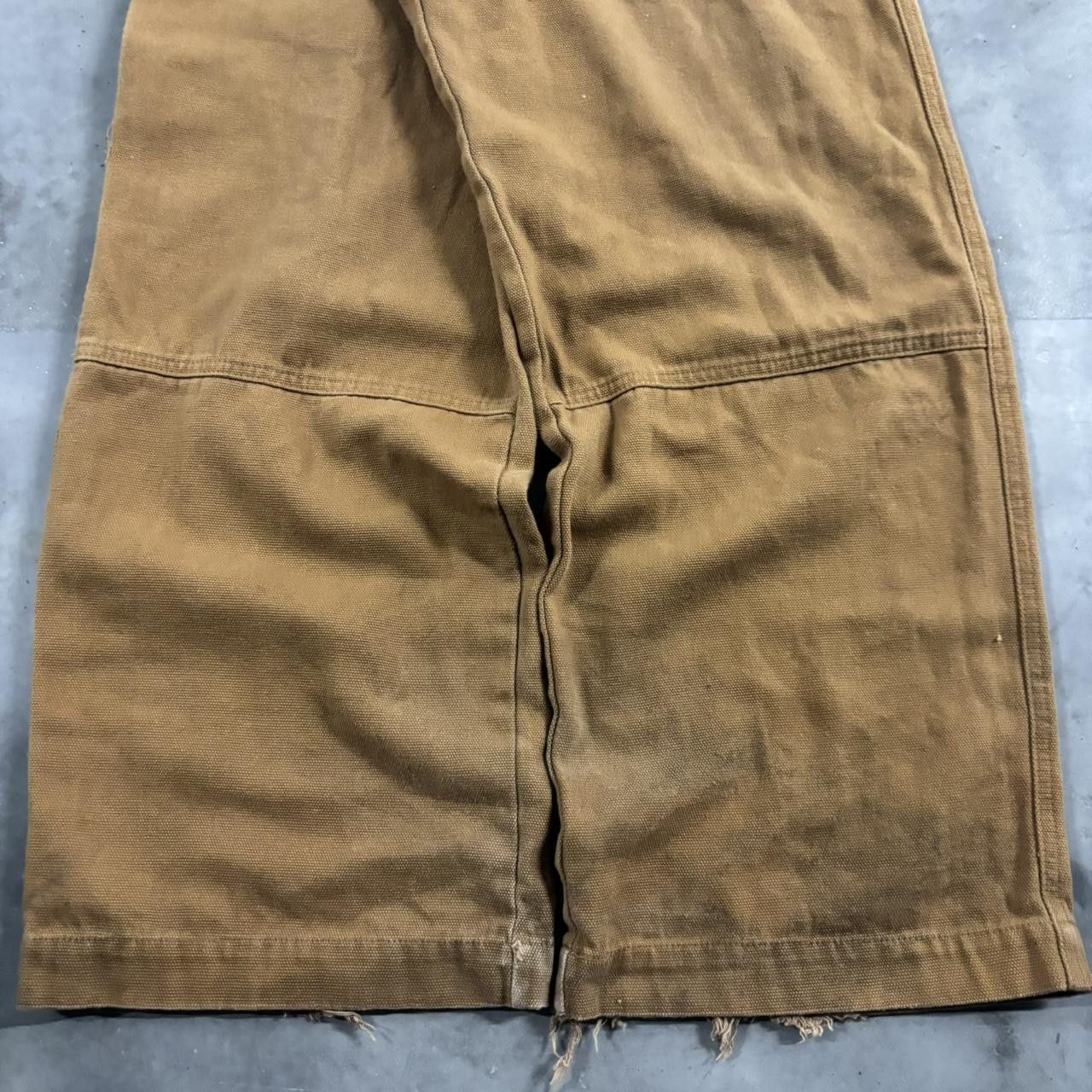 Vintage Crazy Vintage Y2K/2000s Baggy Tan Streetwear Skater Carpenter Wide Leg Pants! 34x30 Size US 34 / EU 50 - 6 Thumbnail