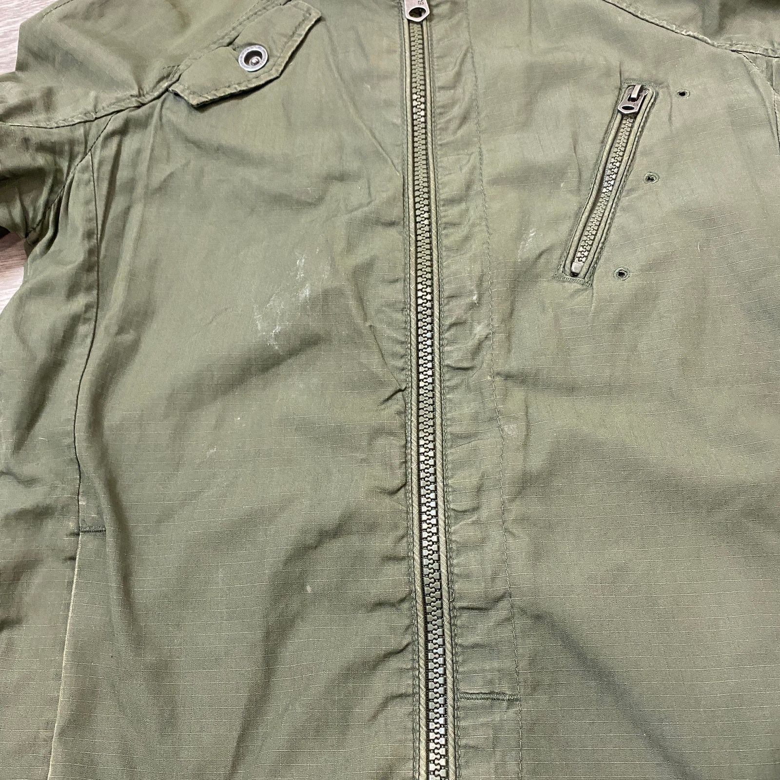 G-Star G-Star Raw Stone Shirt Long Sleeve Zip Military Small Size US S / EU 44-46 / 1 - 10 Thumbnail
