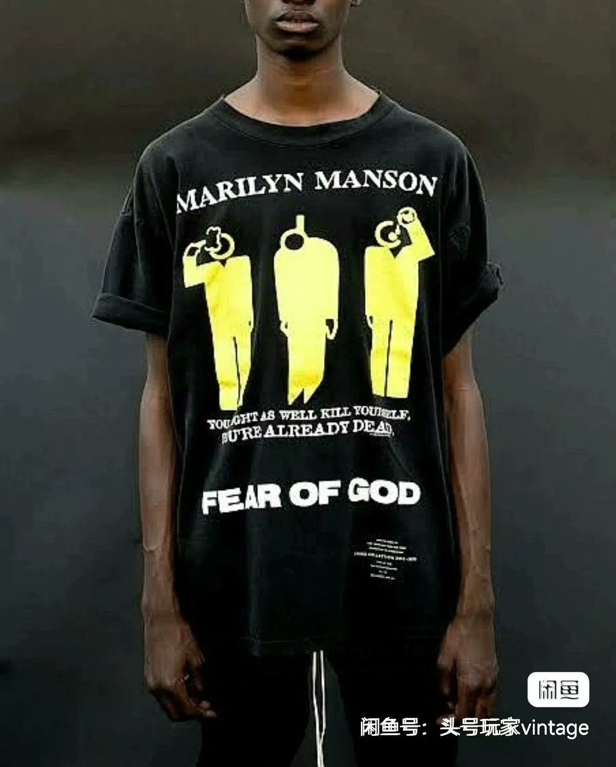 Marilyn Manson Marilyn Manson Vintage Fog T. Size US M / EU 48-50 / 2 - 3 Thumbnail