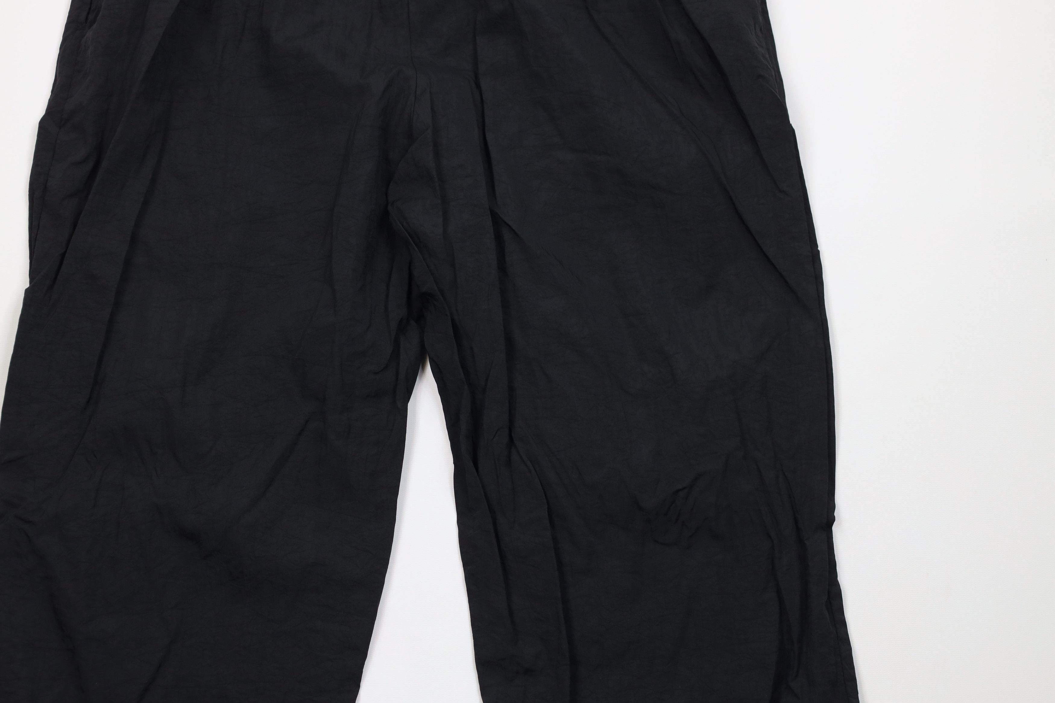 Reebok Vintage 90s Reebok Spell Out Windbreaker Joggers Pants Black Size US 36 / EU 52 - 11 Thumbnail