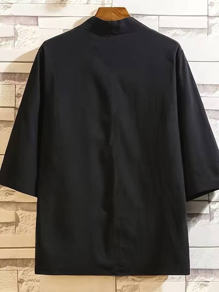 Japanese Brand × Vintage men's summer kimono shirt Size US XL / EU 56 / 4 - 5 Thumbnail