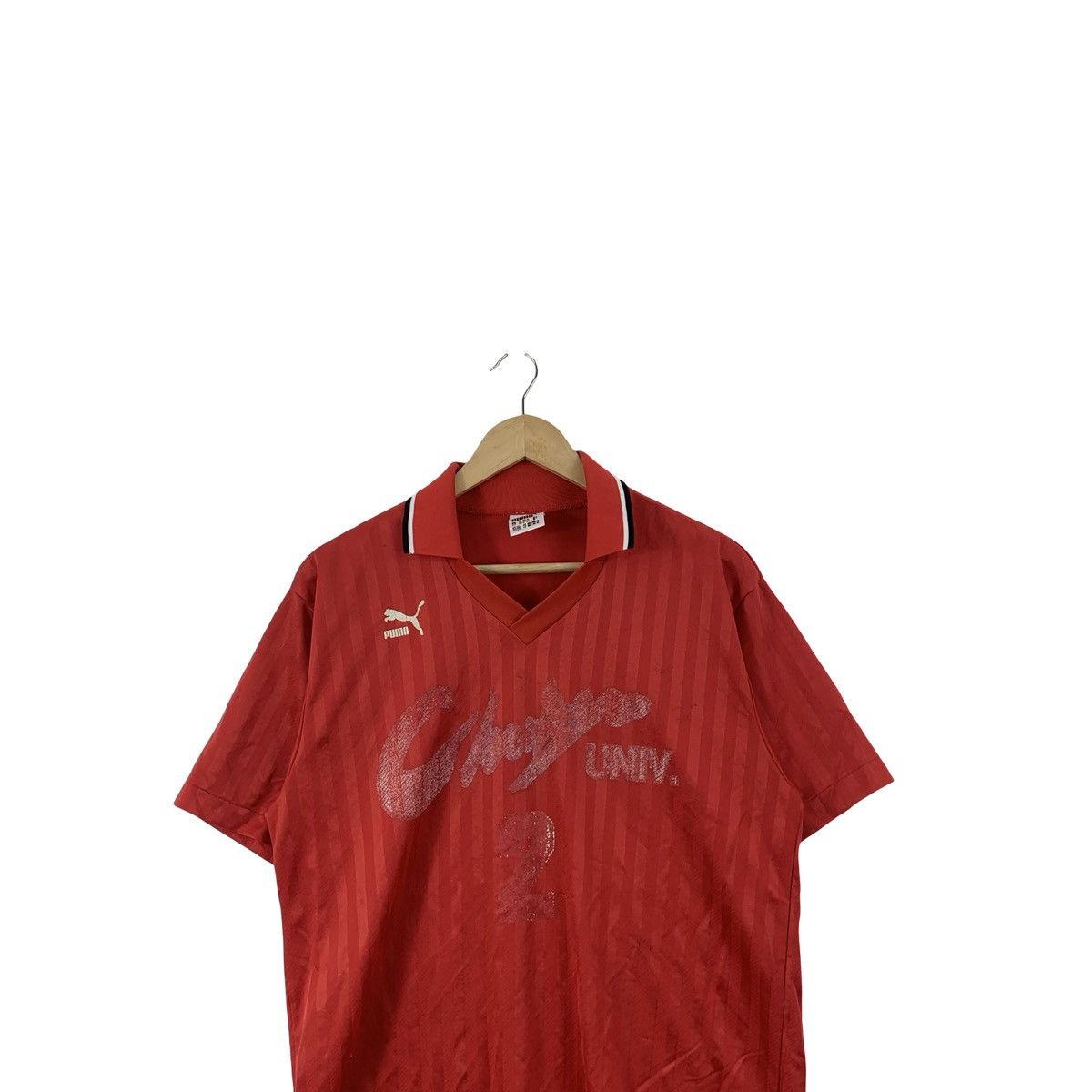 Puma Vintage Puma Chuo University Soccer Jersey 90s Size US M / EU 48-50 / 2 - 2 Thumbnail