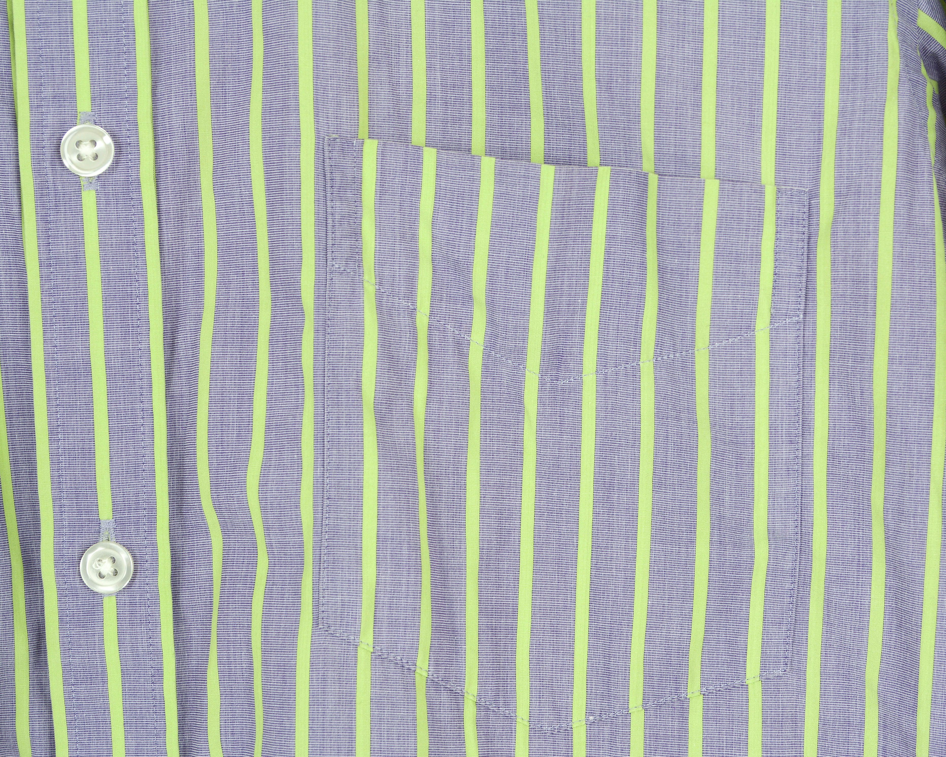 Gant Regent Men S Casual Shirt Formal Long Sleeved Striped Purple Size US S / EU 44-46 / 1 - 5 Thumbnail