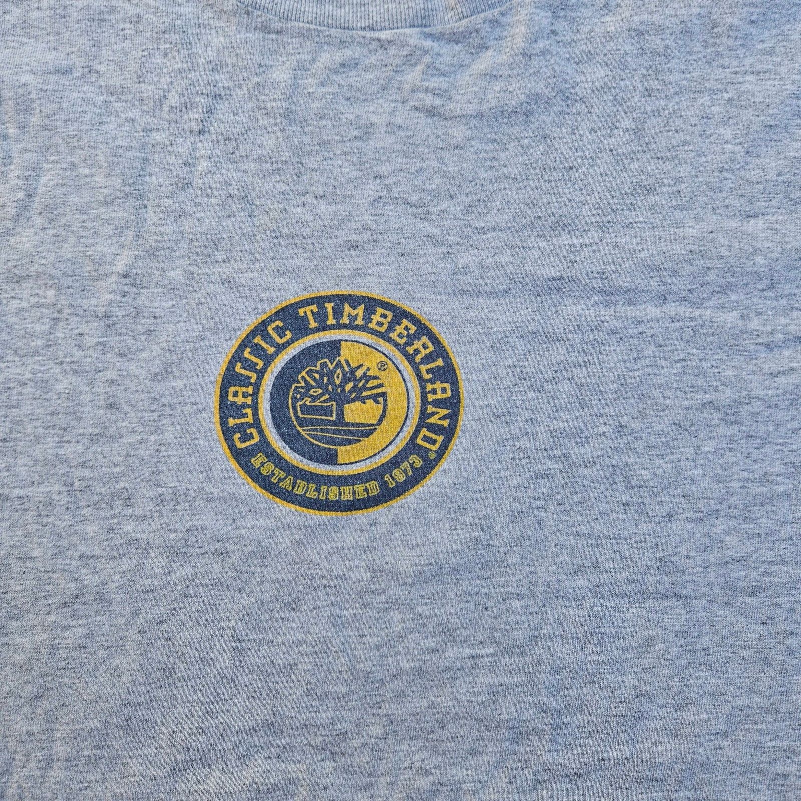Timberland Vintage Y2K Timberland Shirt Men's XL Grey Size US XL / EU 56 / 4 - 2 Thumbnail