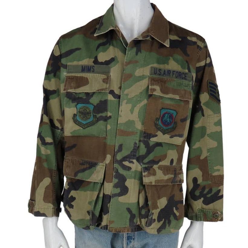 Vintage Vintage 80s Camo Army Field Combat Shirt S Size US S / EU 44-46 / 1 - 1 Thumbnail