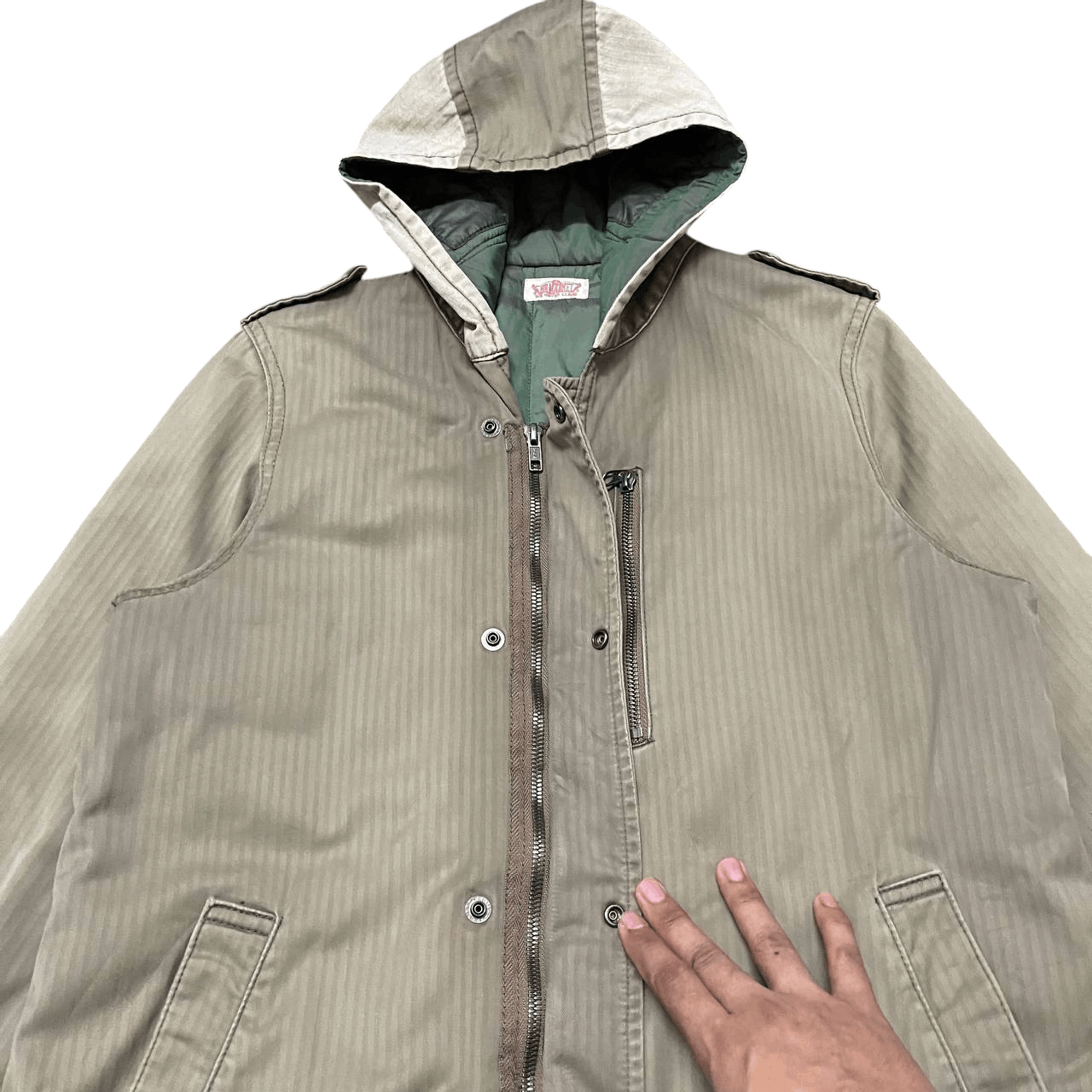 HOLLYWOOD RANCH MARKET Vintage HR Market Hooded Jacket Size US S / EU 44-46 / 1 - 7 Thumbnail