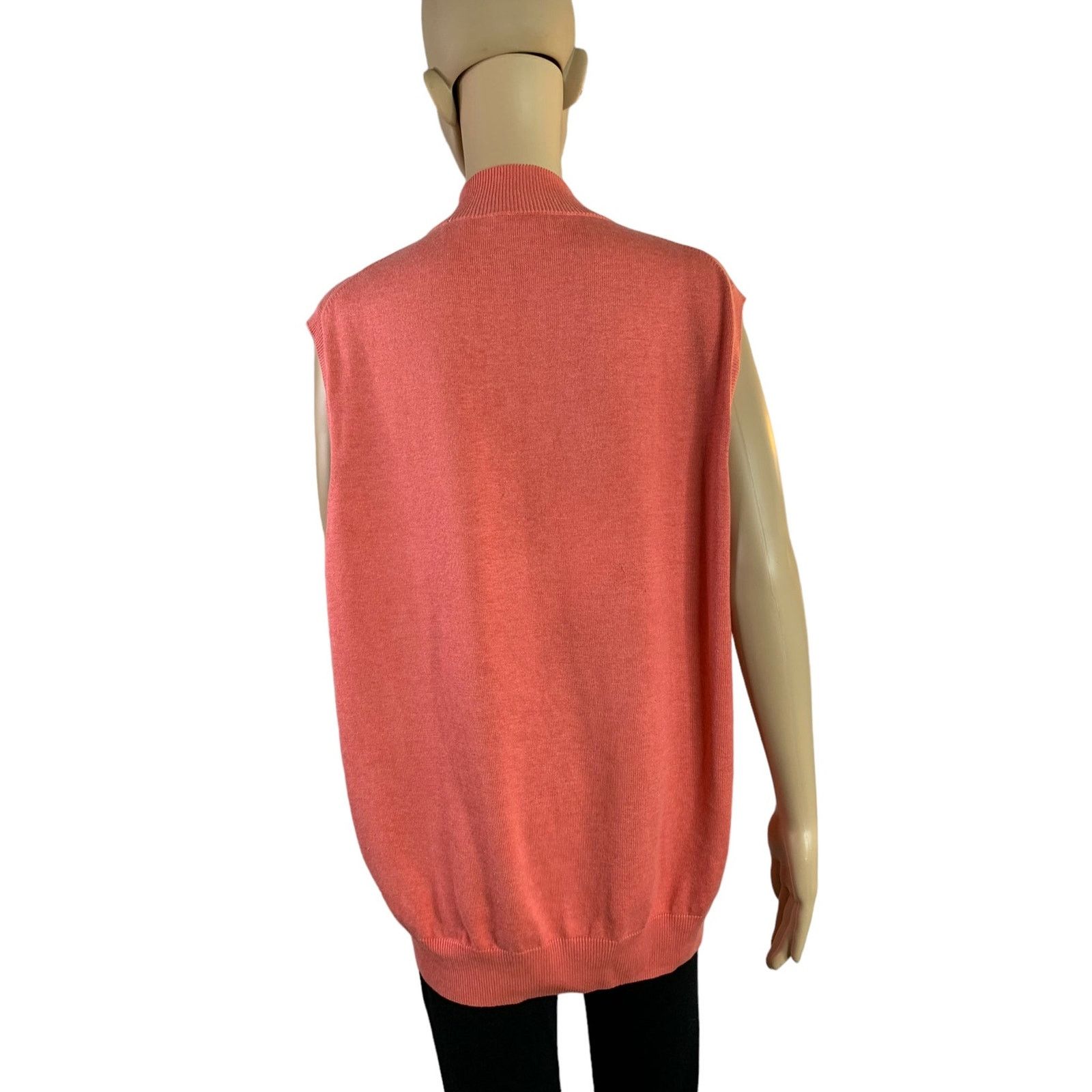 Peter Millar Peter Millar Mens Sz L 1/4 Zip Golf Vest Silk Cashmere Blend Size US L / EU 52-54 / 3 - 7 Thumbnail