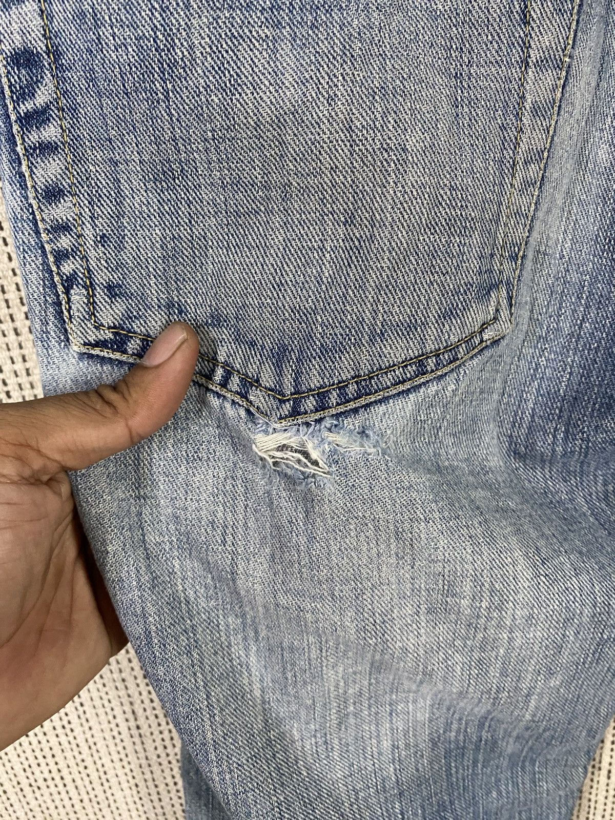 Japanese Brand Mens bigi japanase brand flared denim pant Size US 32 / EU 48 - 8 Thumbnail