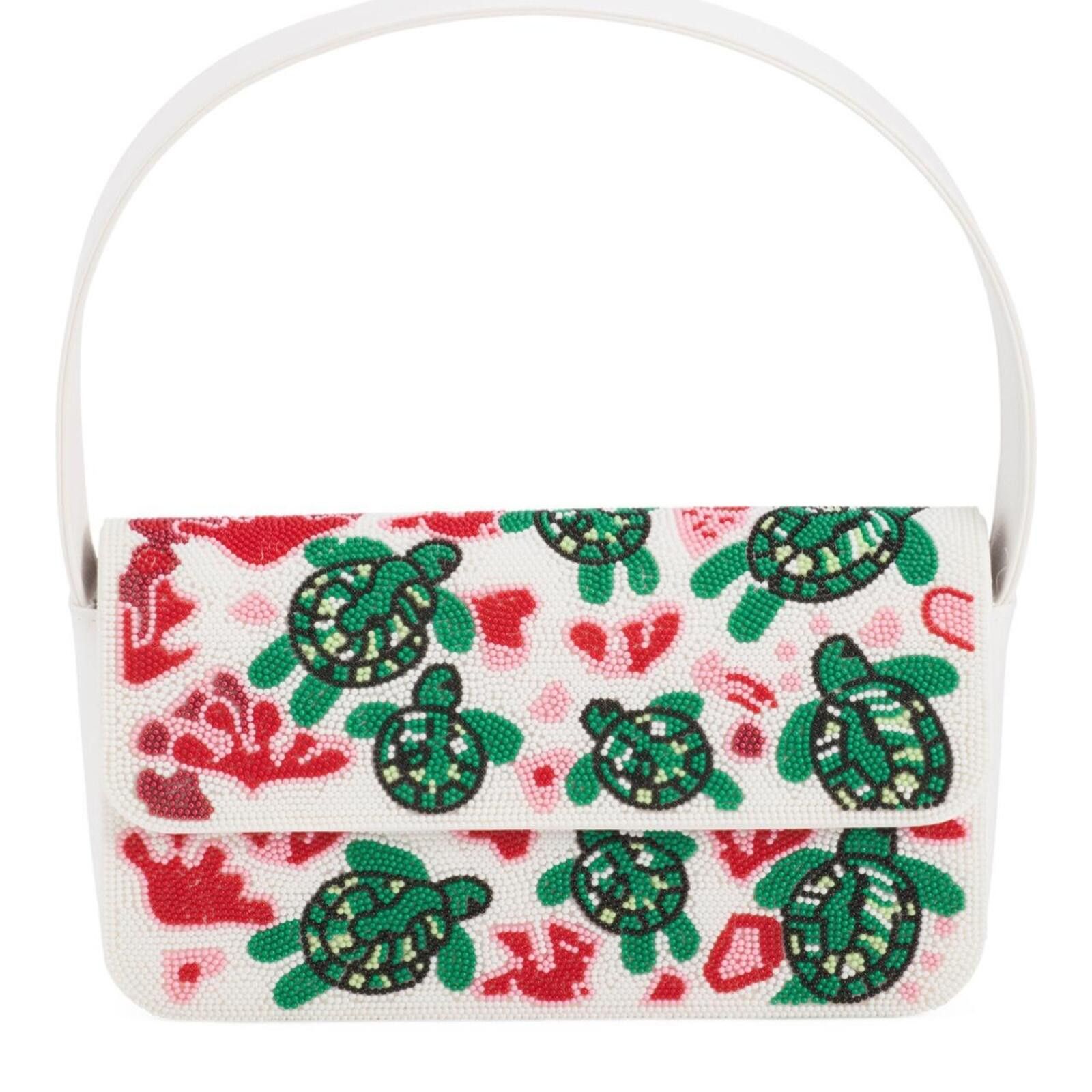 Marsell TikTok Viral Turtle Coral Reef Beaded Bag Size ONE SIZE - 2 Thumbnail