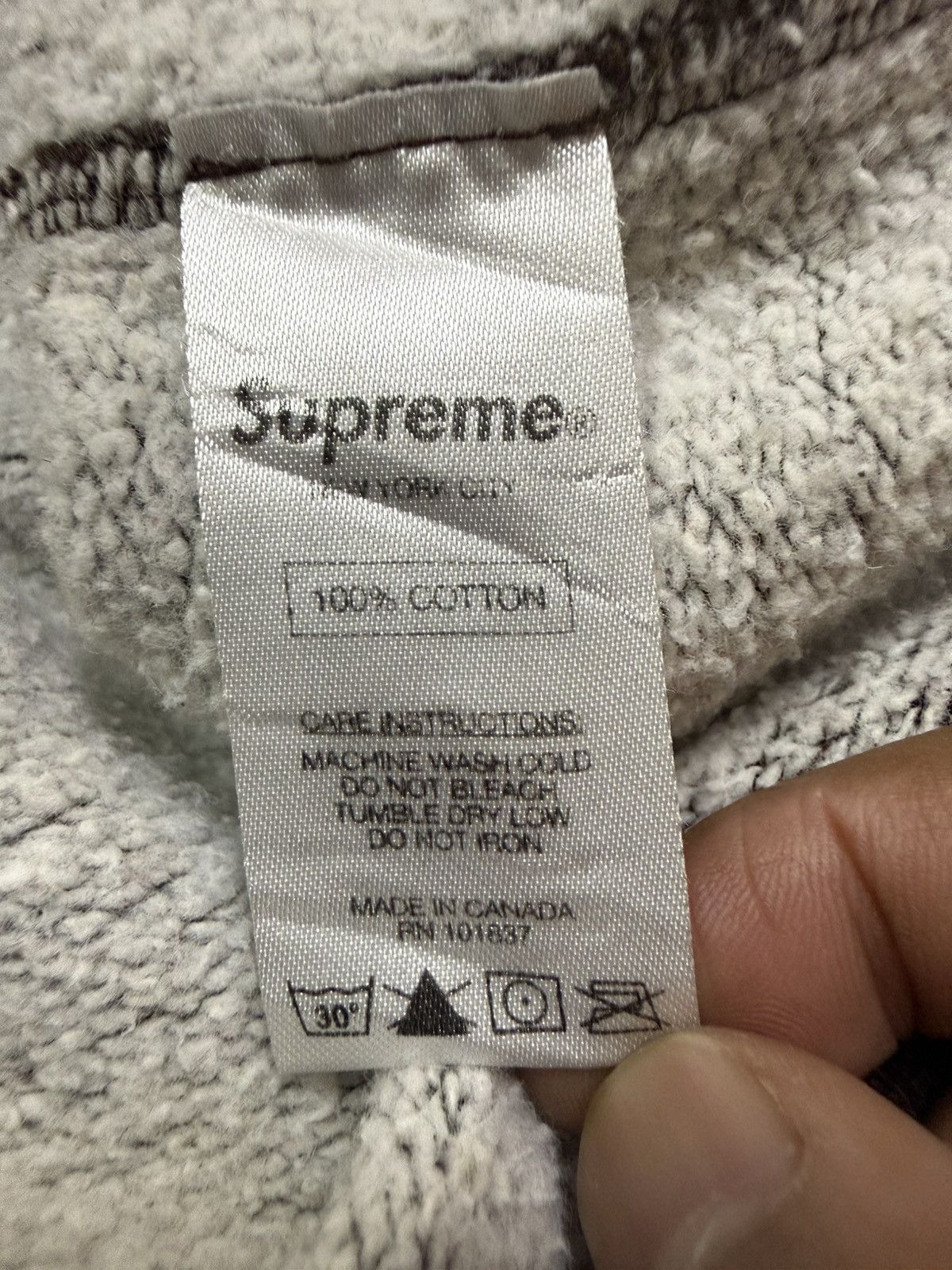 Supreme Supreme Circle Emroidery Logo Sweatshirt Size US XL / EU 56 / 4 - 13 Thumbnail