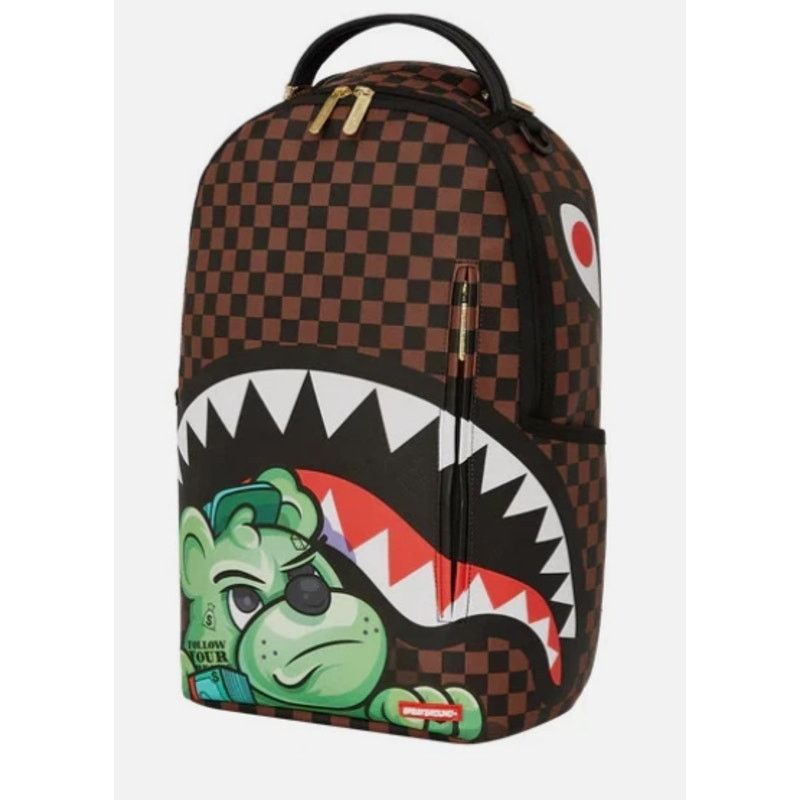 Sprayground SPRAYGROUND MONEY GRUMP BACKPACK B5671 MONEY BEAR NEW Size ONE SIZE - 2 Thumbnail