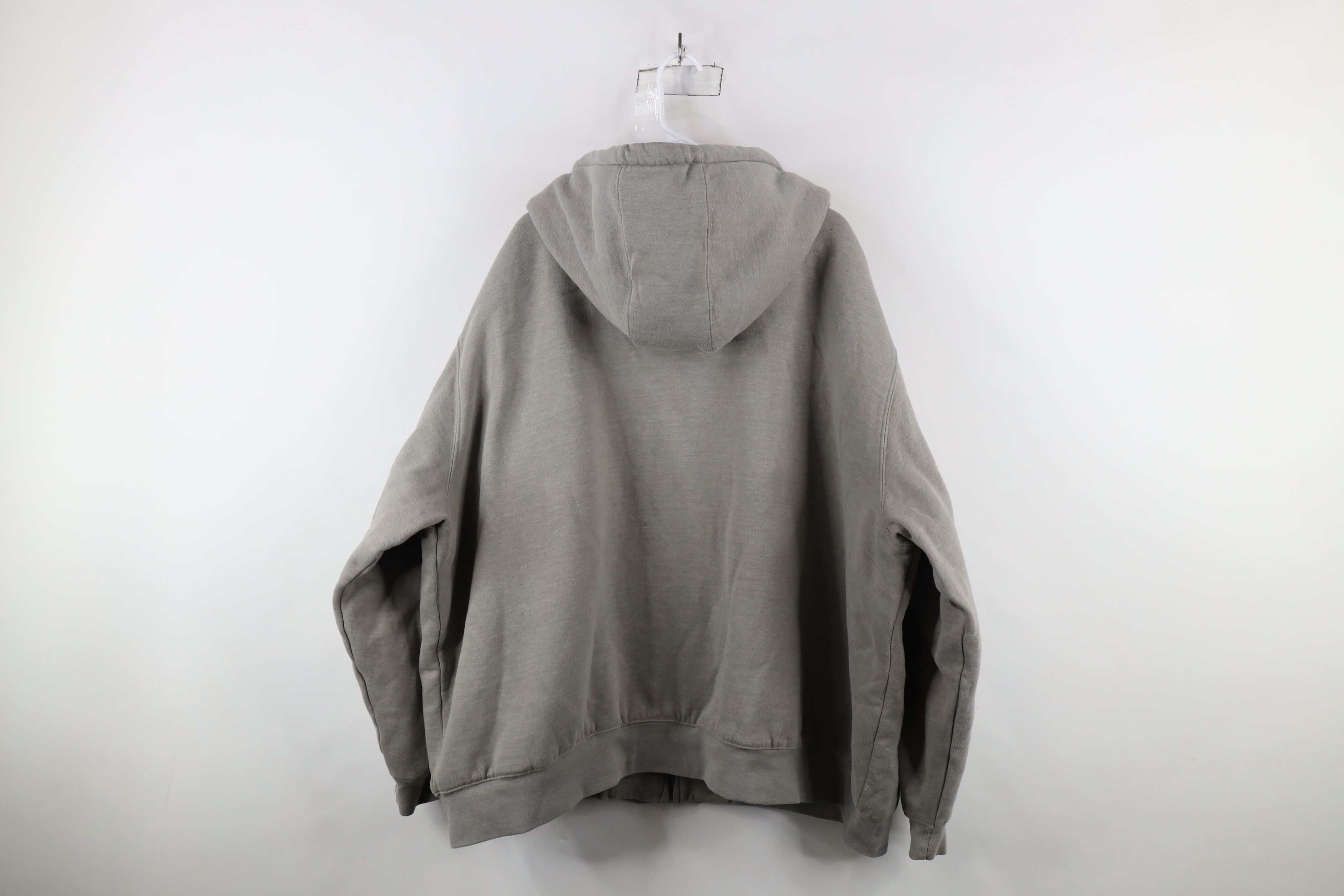Carhartt × Vintage Vintage Carhartt Heavy Deep Pile Fleece Lined Hoodie Jacket Size US XXL / EU 58 / 5 - 12 Thumbnail