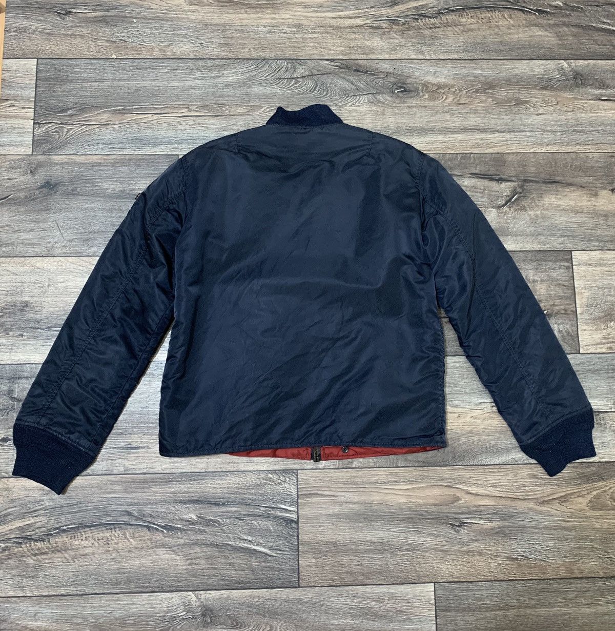 Alpha Industries × Vintage Alpha Industries Vintage Flight Military Nylon Bomber Jacket Size US S / EU 44-46 / 1 - 4 Thumbnail