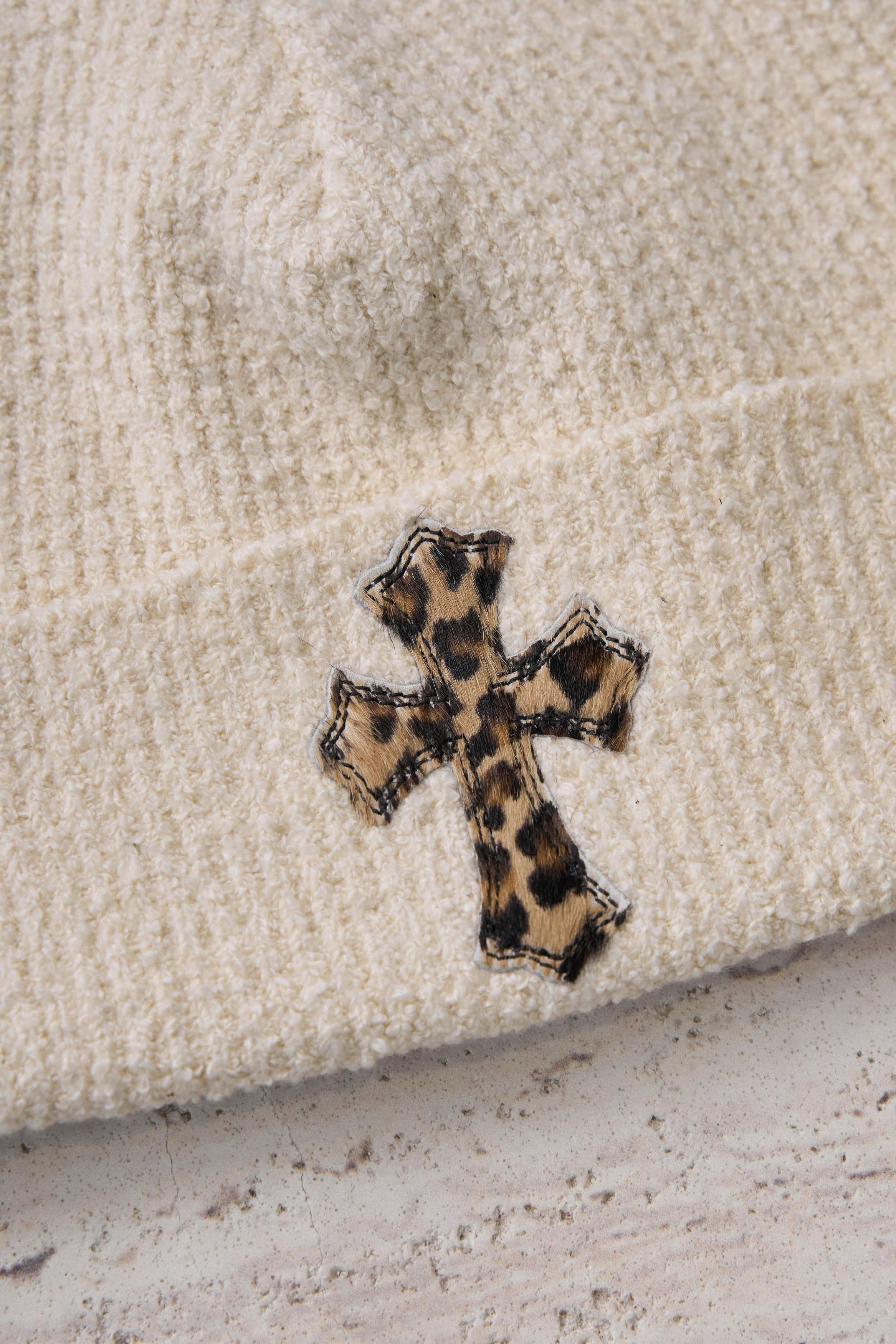 Chrome Hearts Chrome hearts beanie badda bing caramel Size ONE SIZE - 7 Thumbnail