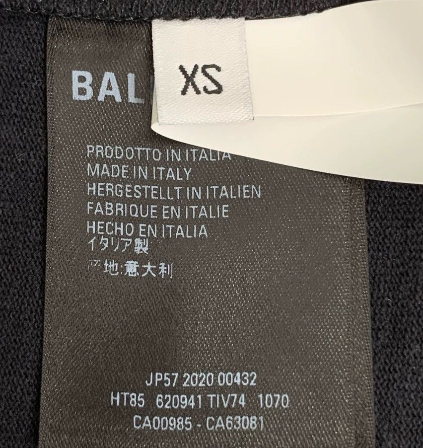 Balenciaga Balenciaga logo letter print round neck black cotton short Size US XS / EU 42 / 0 - 6 Thumbnail