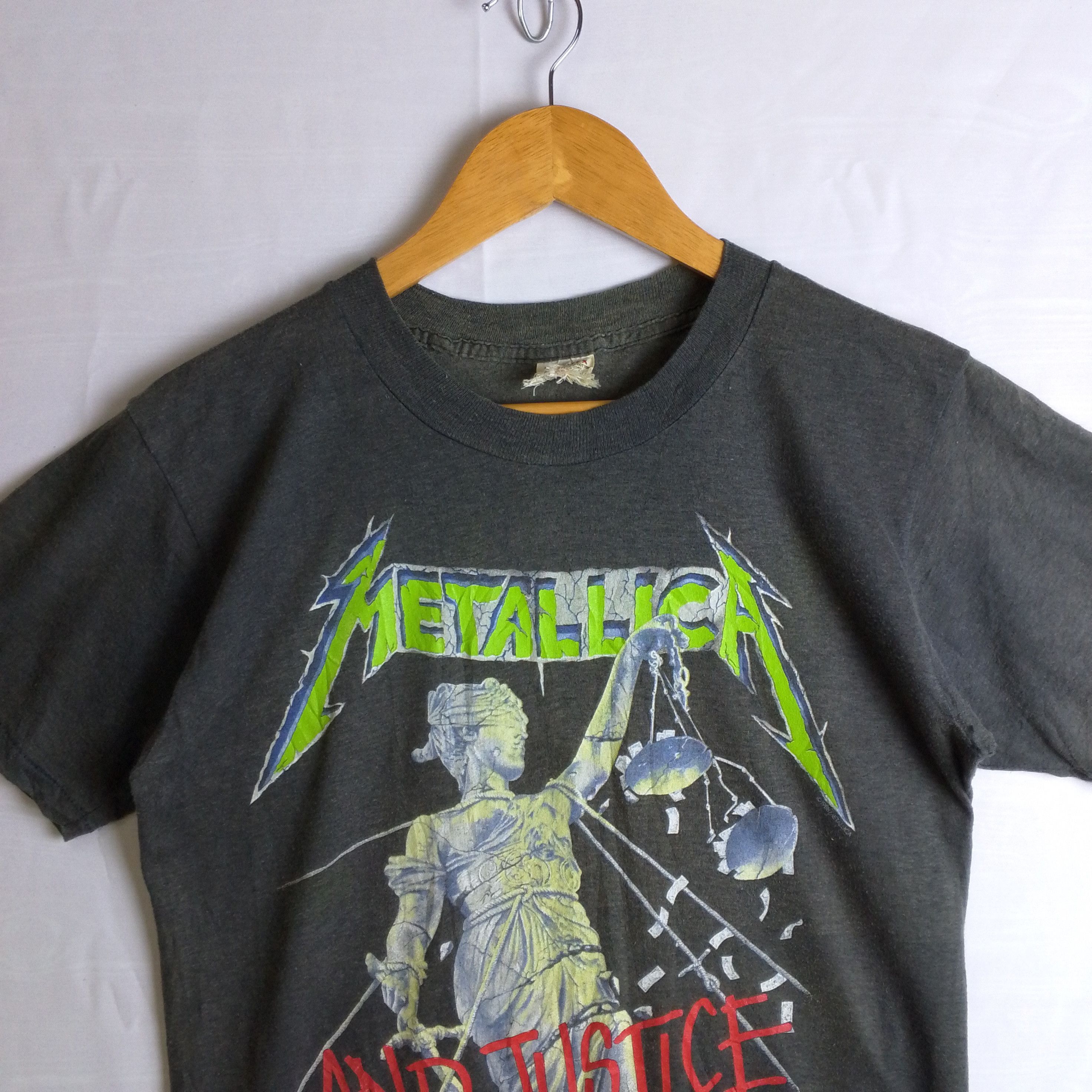 Band Tees Vtg 1998 Metallica And Justice For All Size US M / EU 48-50 / 2 - 3 Thumbnail