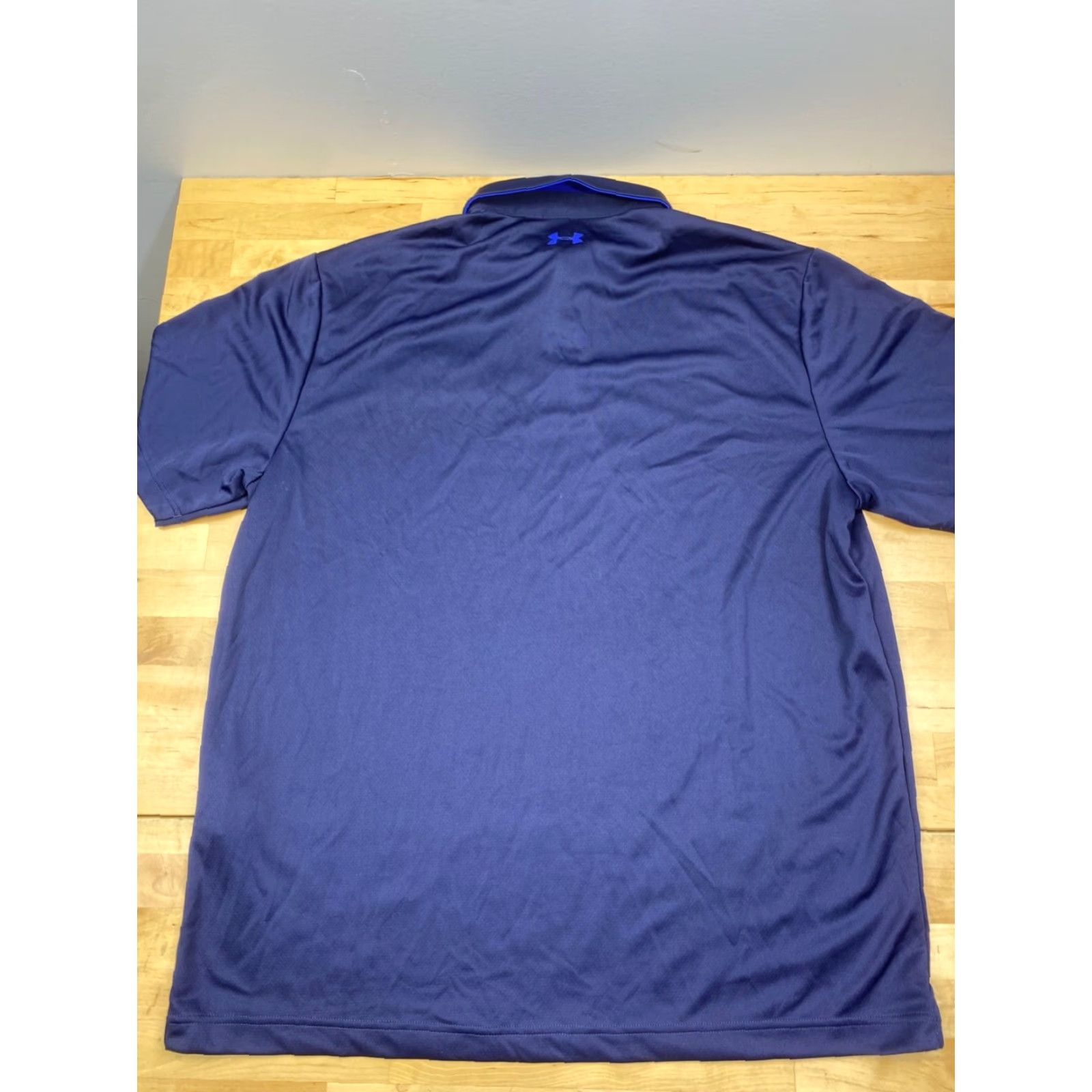 Under Armour Under Armour Polo HeatGear XL Blue Golf Stretch Short Sleeve Men Polo Shirts Size US XL / EU 56 / 4 - 8 Thumbnail