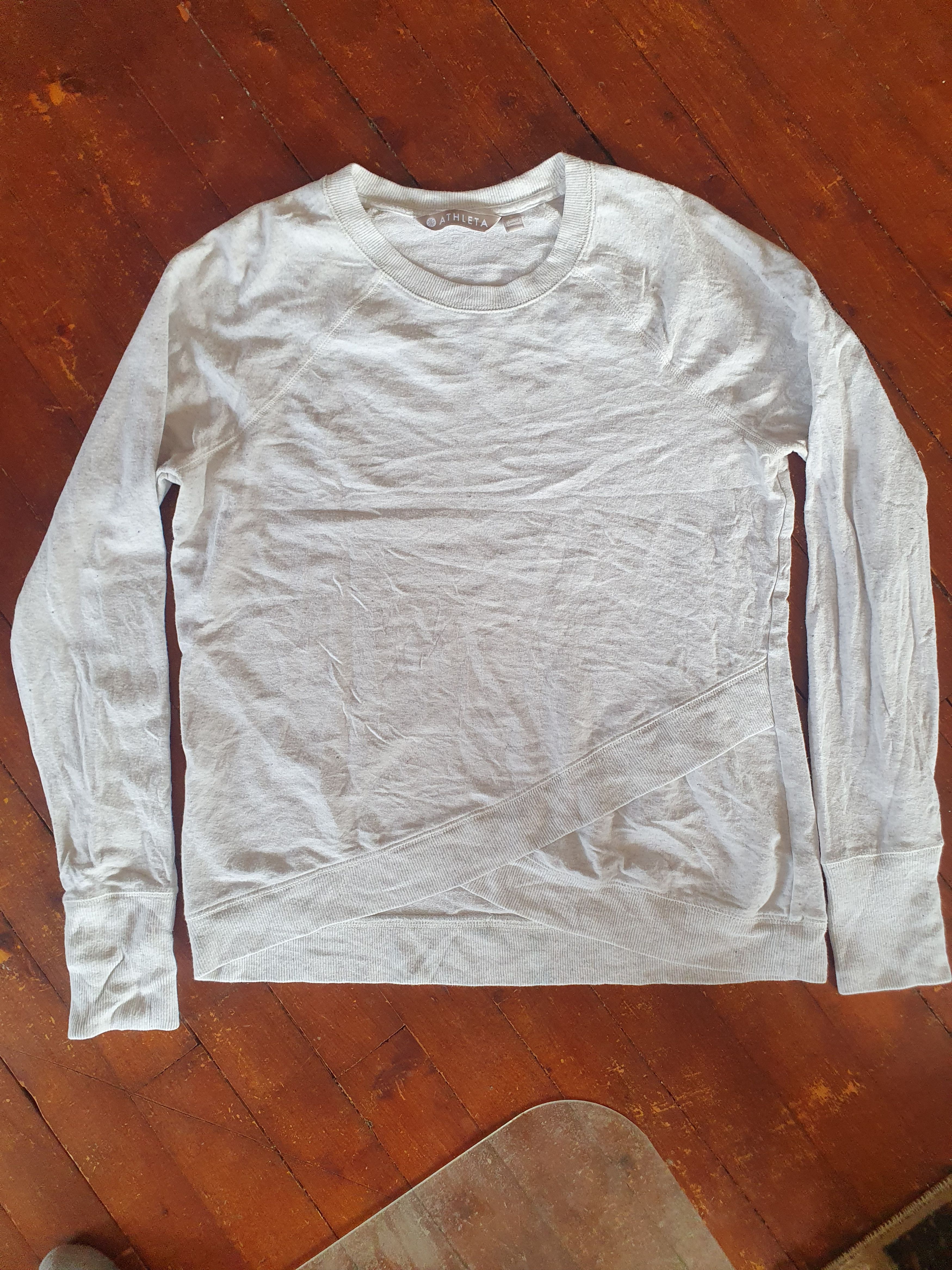 Athleta Athleta Womens Top Sweatshirt Cotton Blend RN54023 S Size S / US 4 / IT 40 - 1 Thumbnail